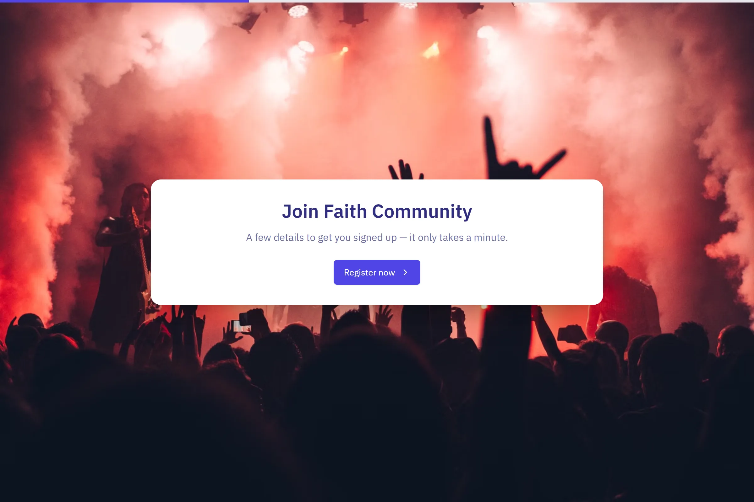 Faith Community Audition / Voice Submission template preview