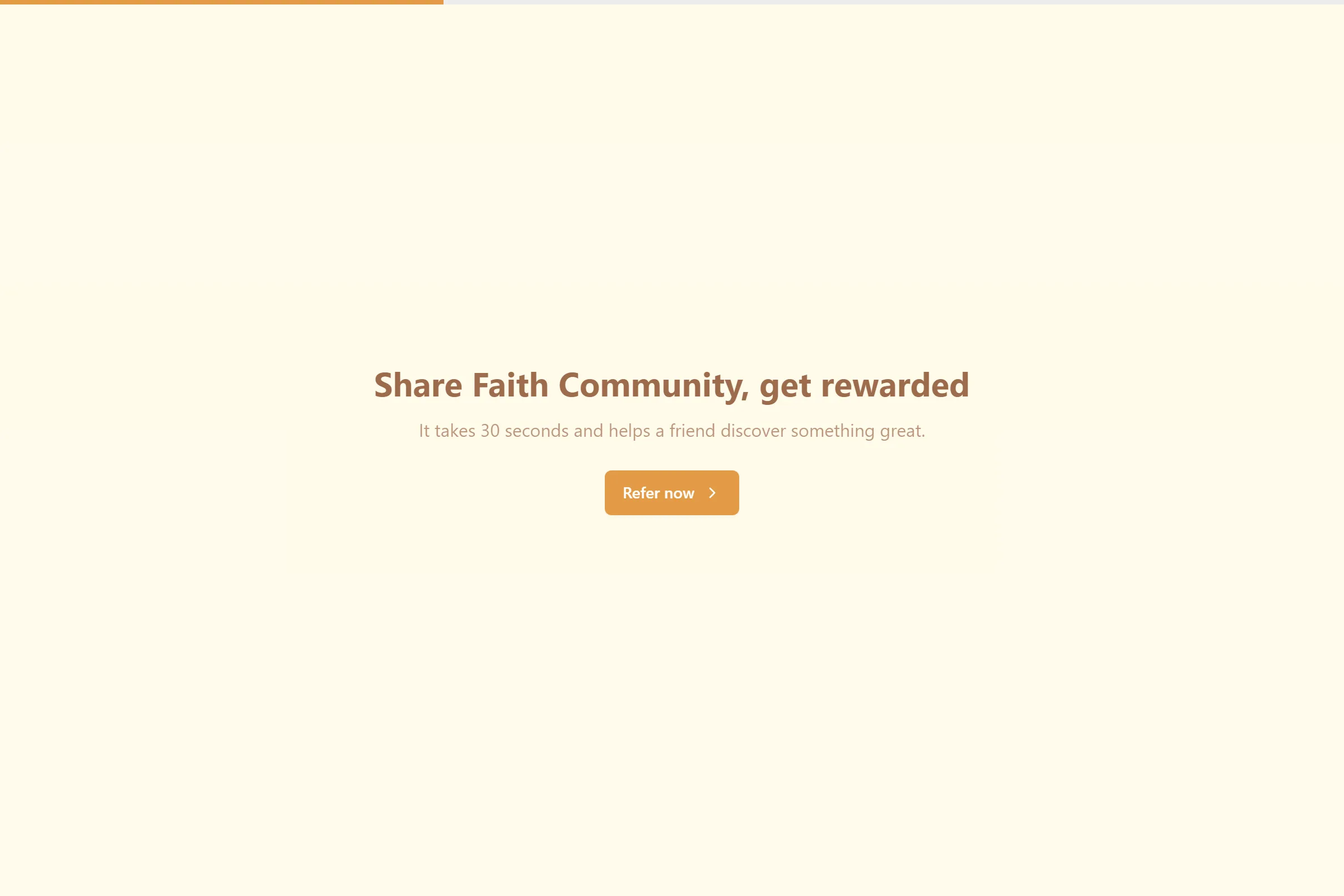 Faith Community Referral Form template preview
