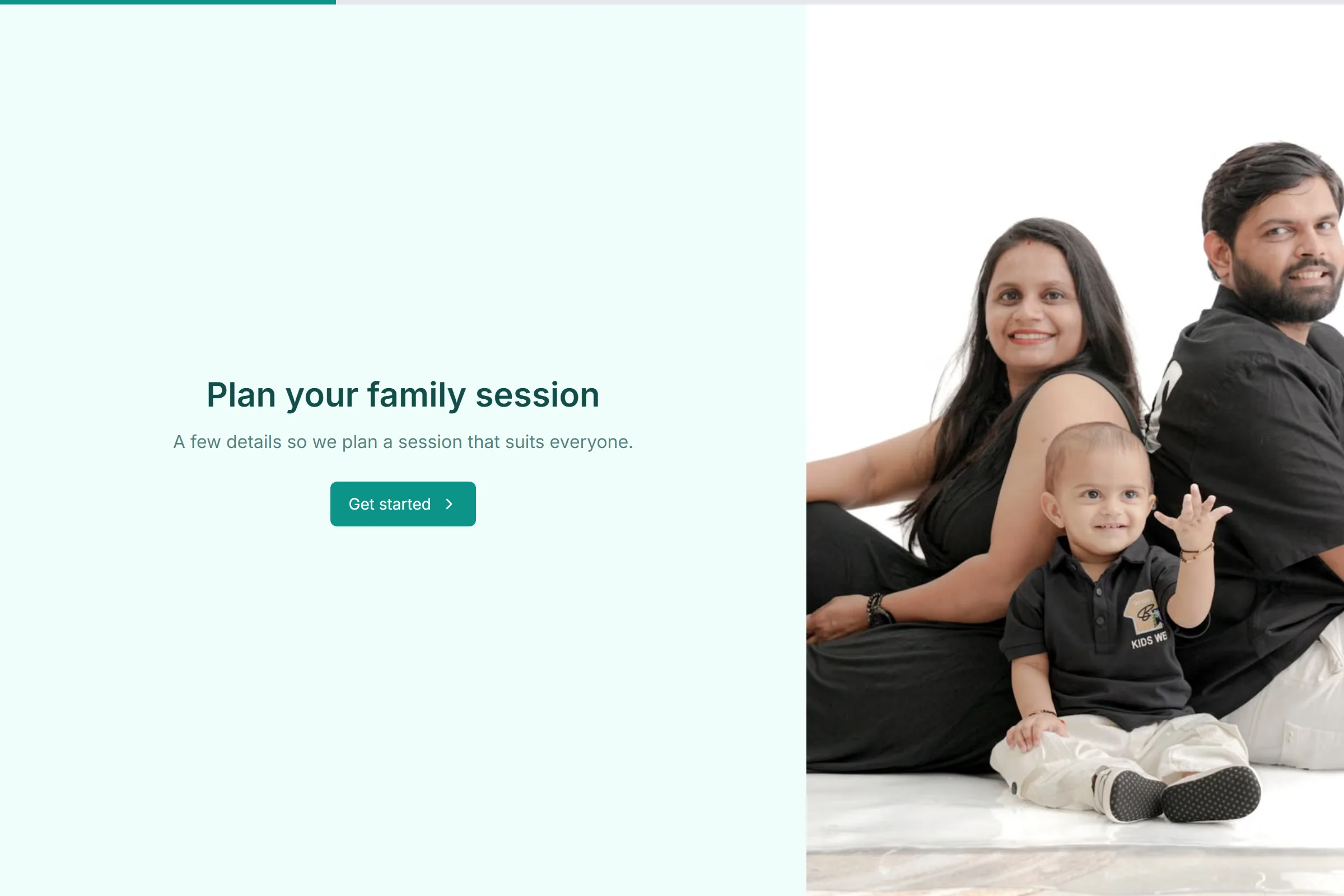 Family Photo Session Planner template preview