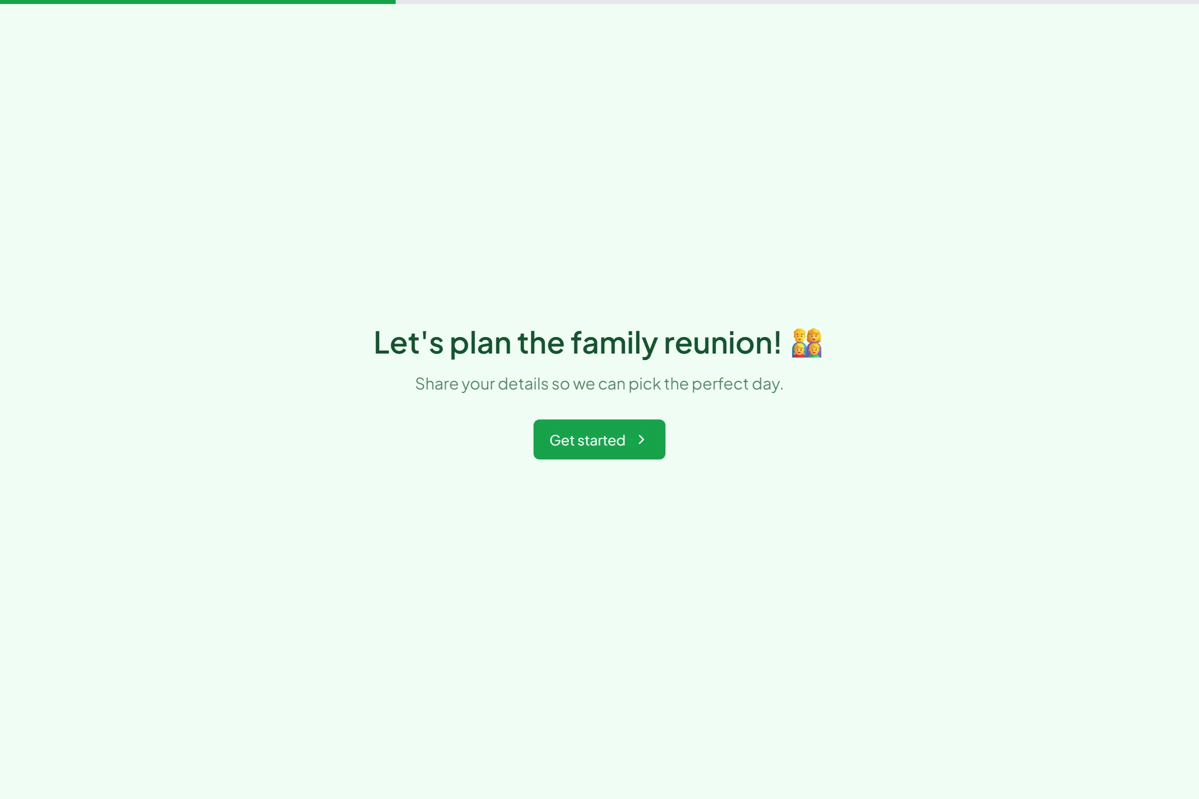 Family Reunion Planner template preview
