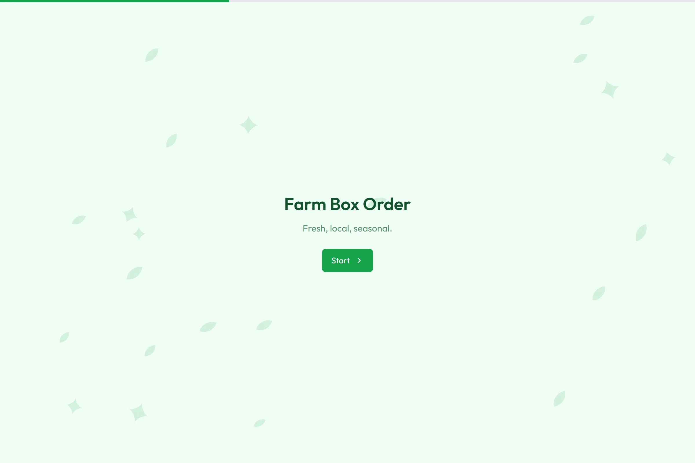 Farm Box Order template preview
