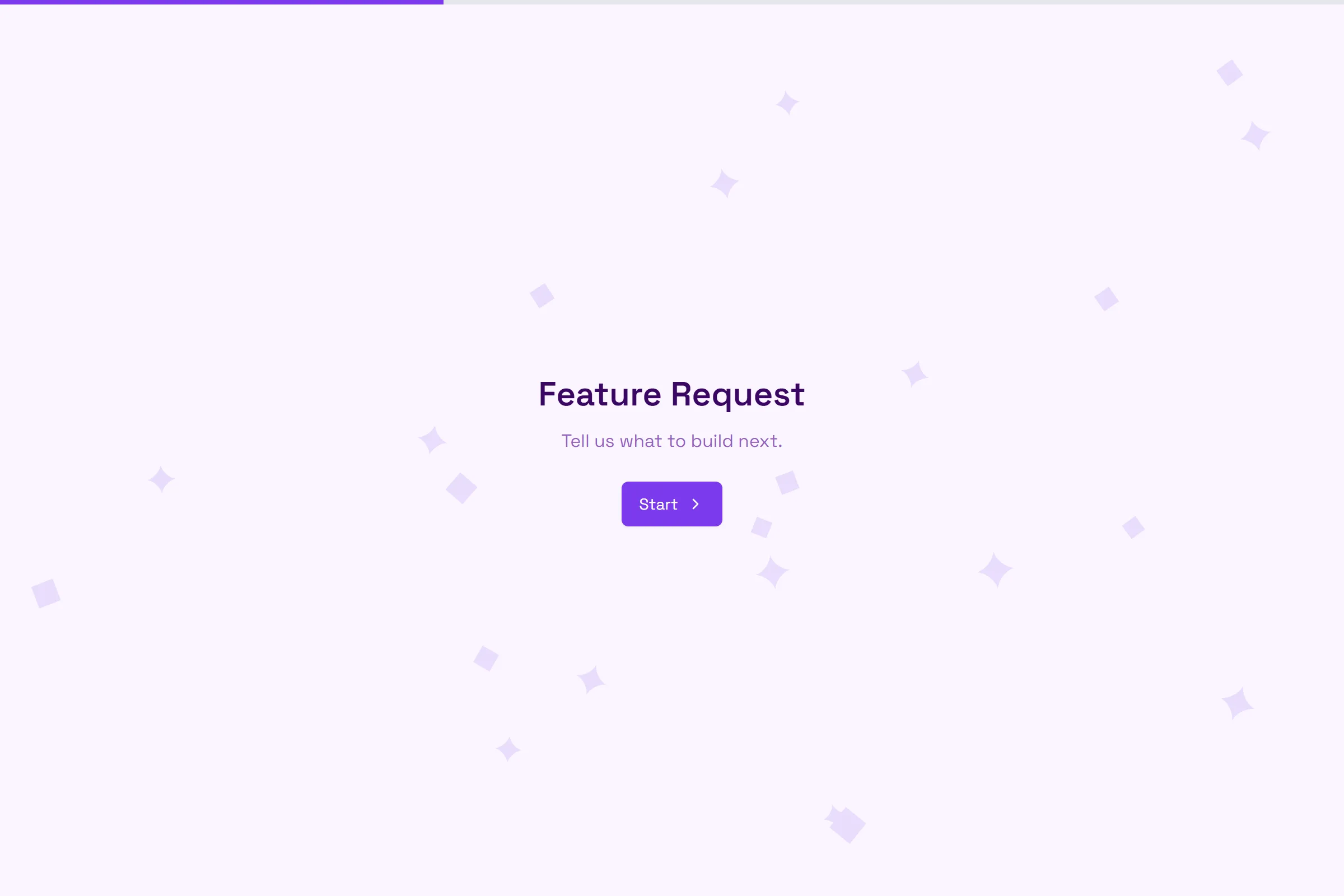 Feature Request template preview