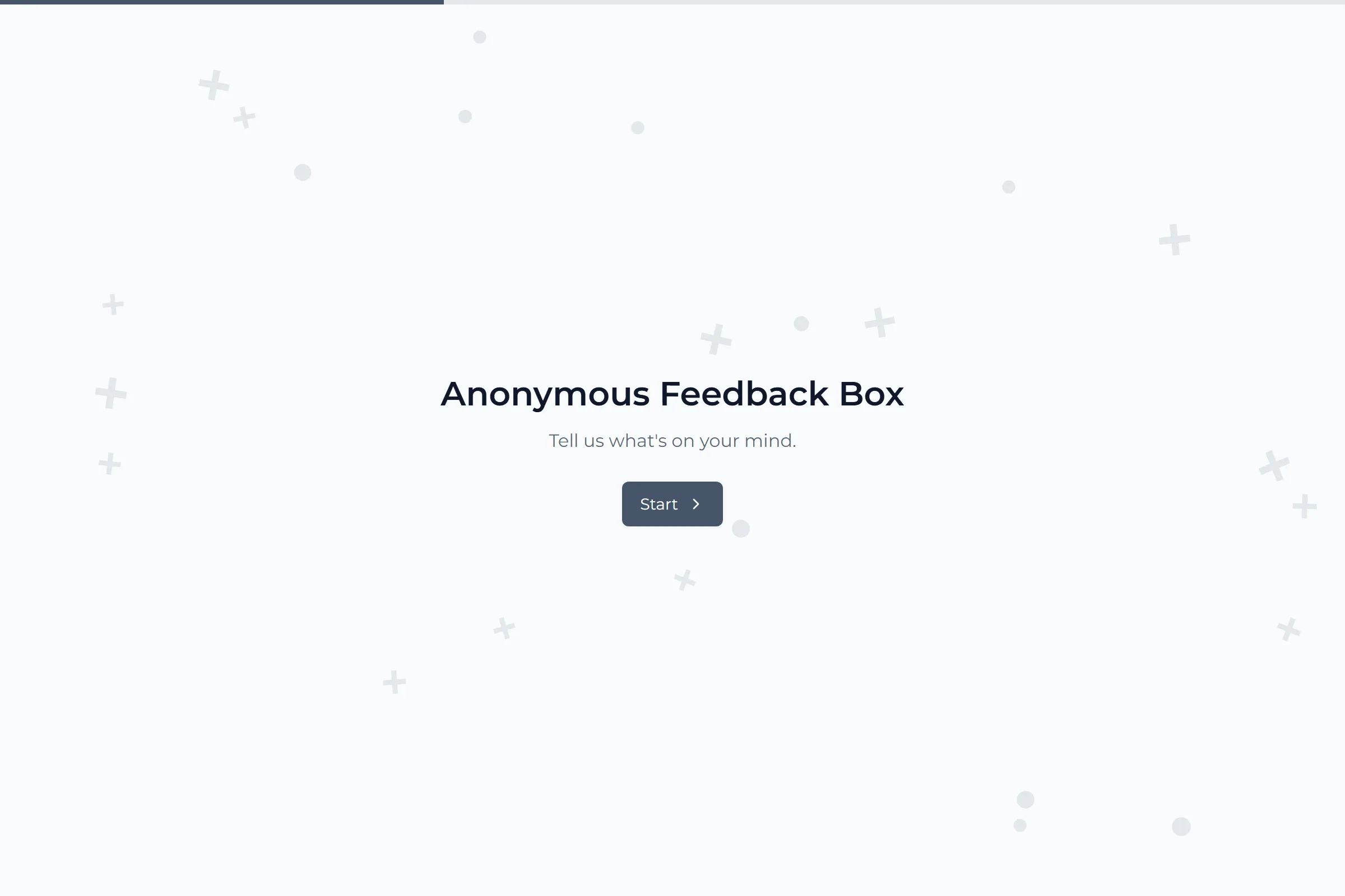 Anonymous Feedback Box template preview