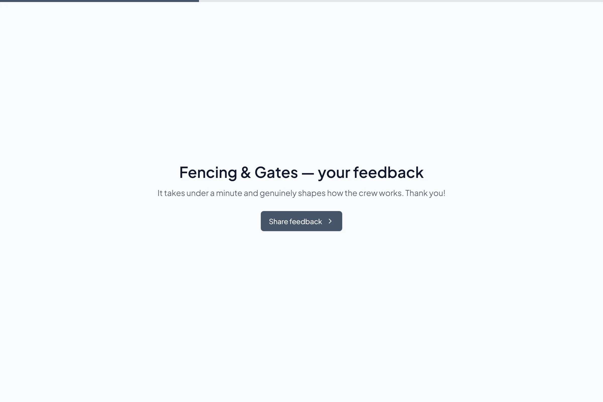 Fencing & Gates Satisfaction Survey template preview