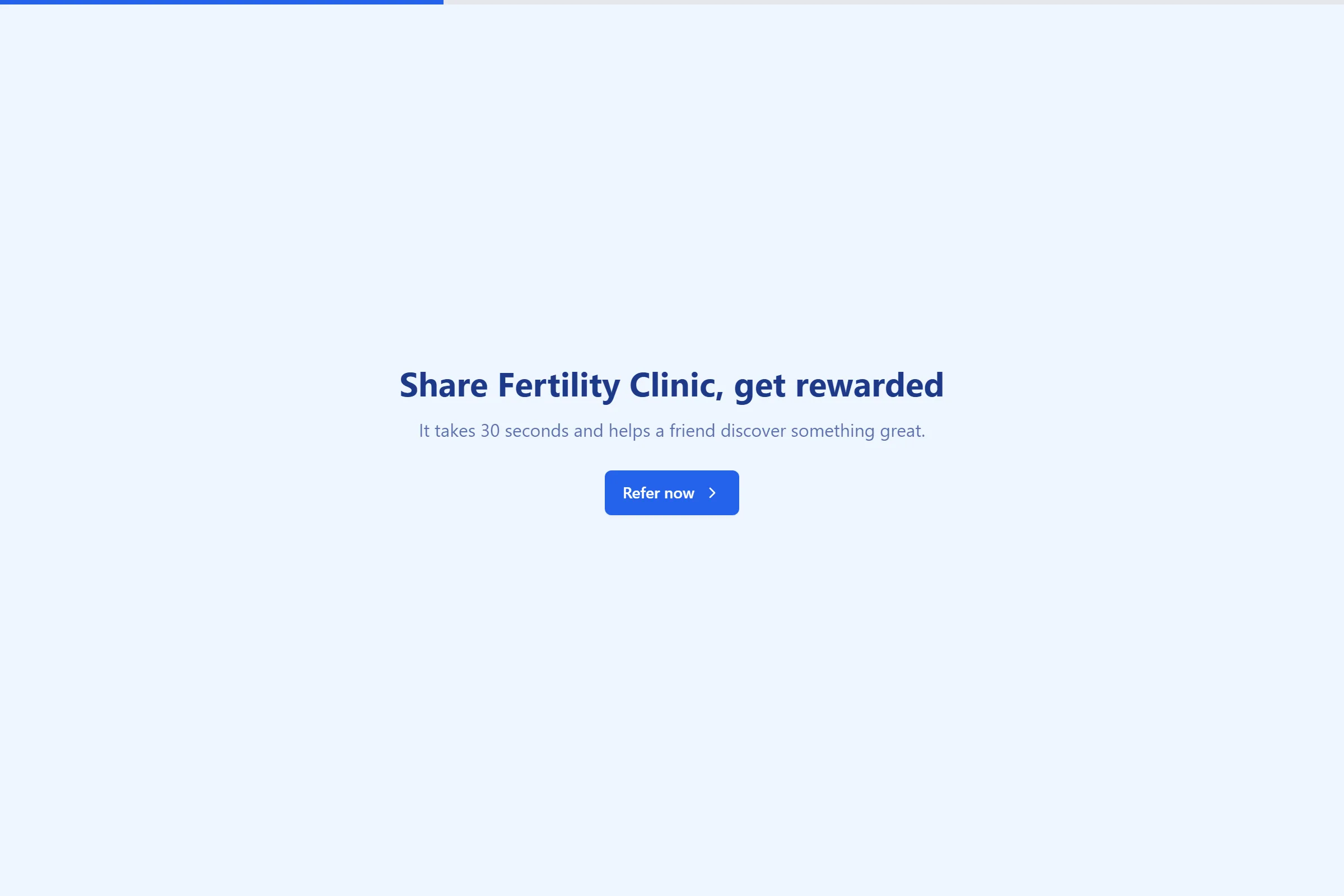 Fertility Clinic Referral Form template preview