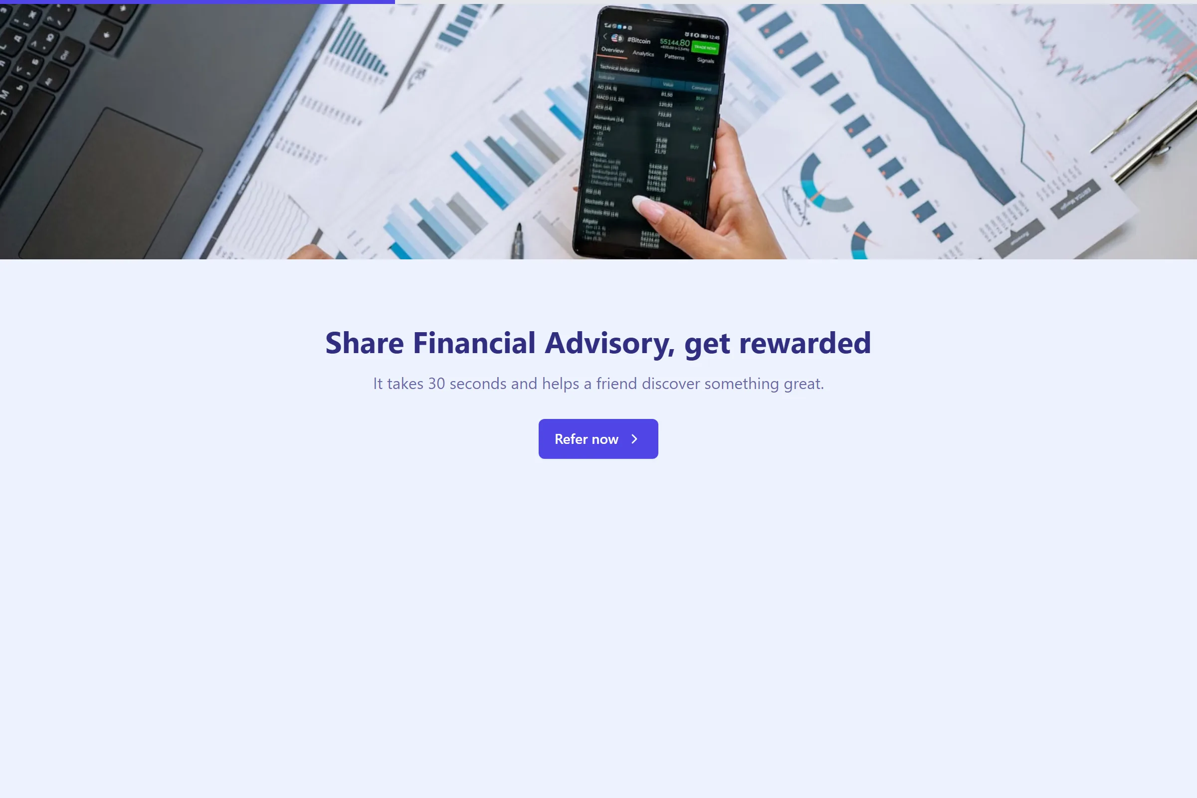 Financial Advisory Referral Form template preview