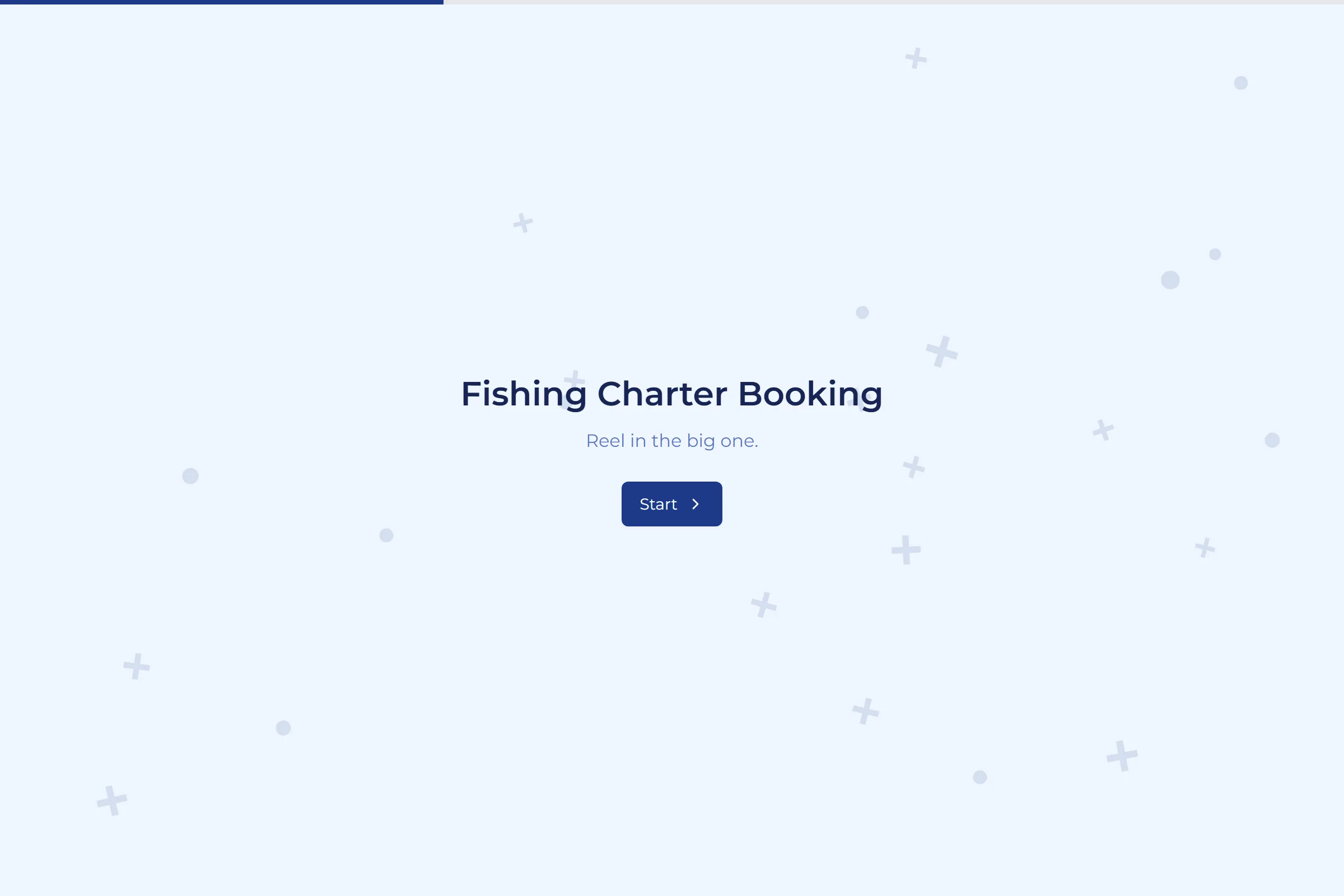 Fishing Charter Booking template preview