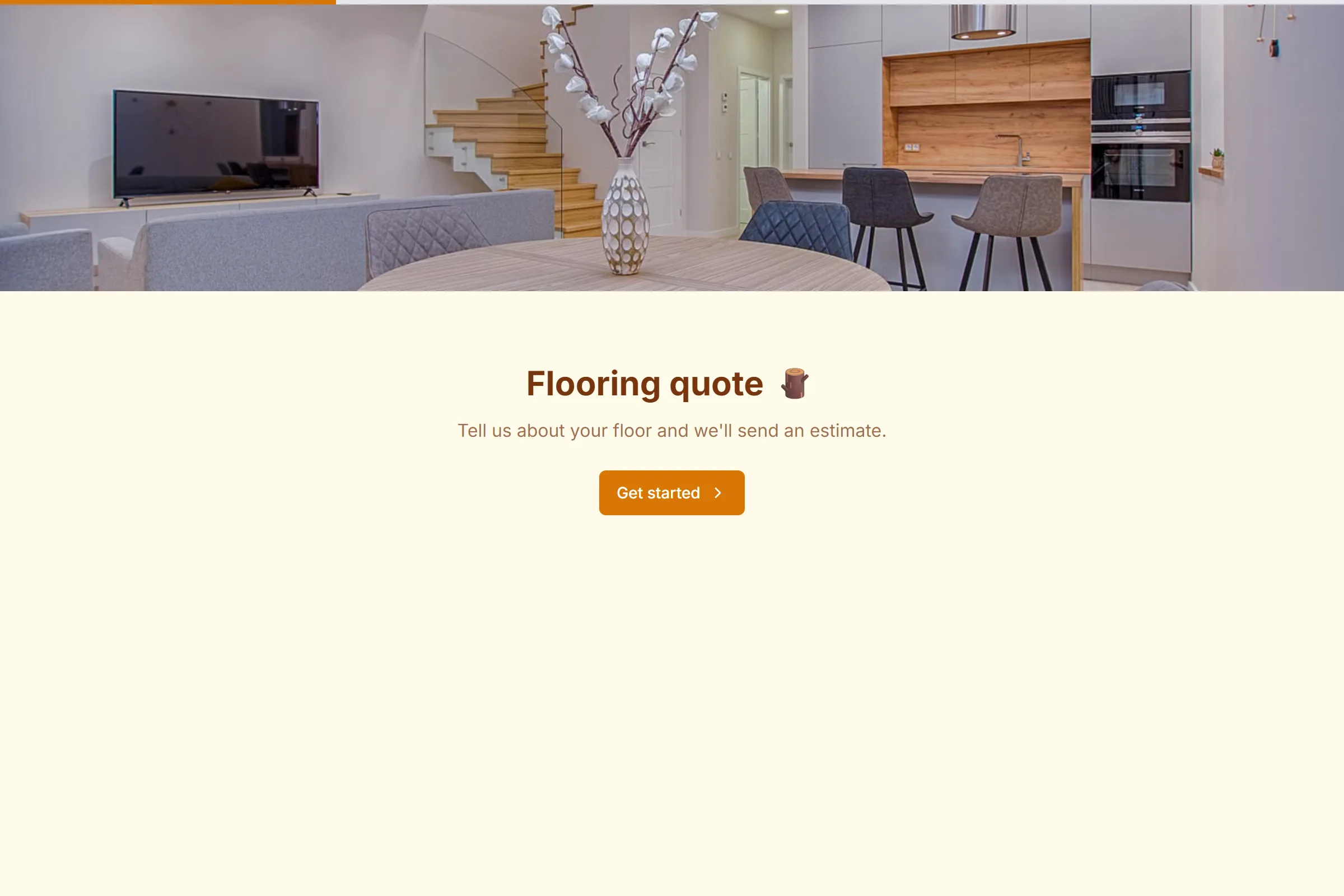 Flooring Installation Quote template preview