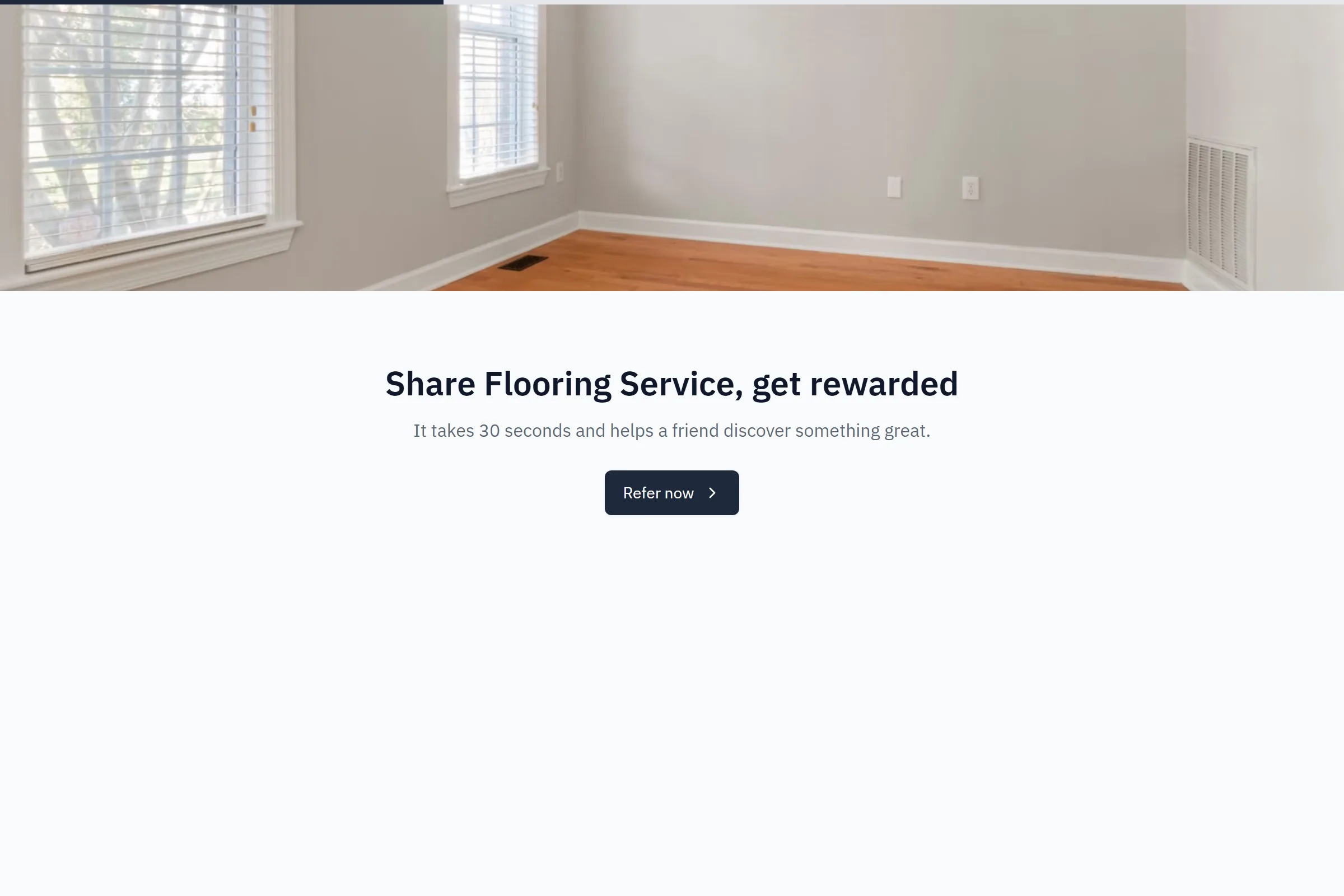Flooring Service Referral Form template preview