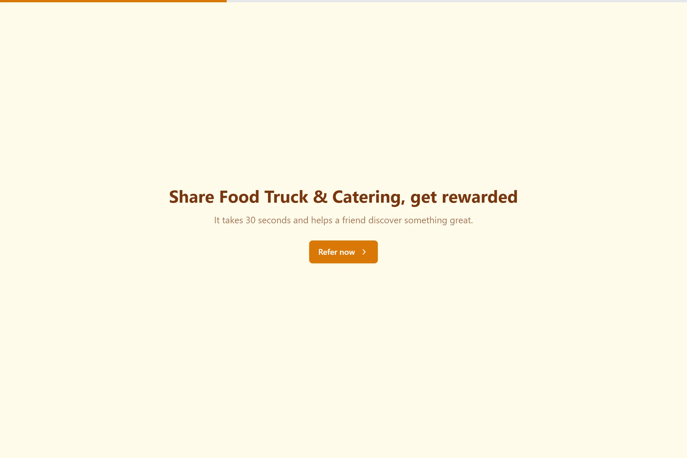 Food Truck & Catering Referral Form template preview
