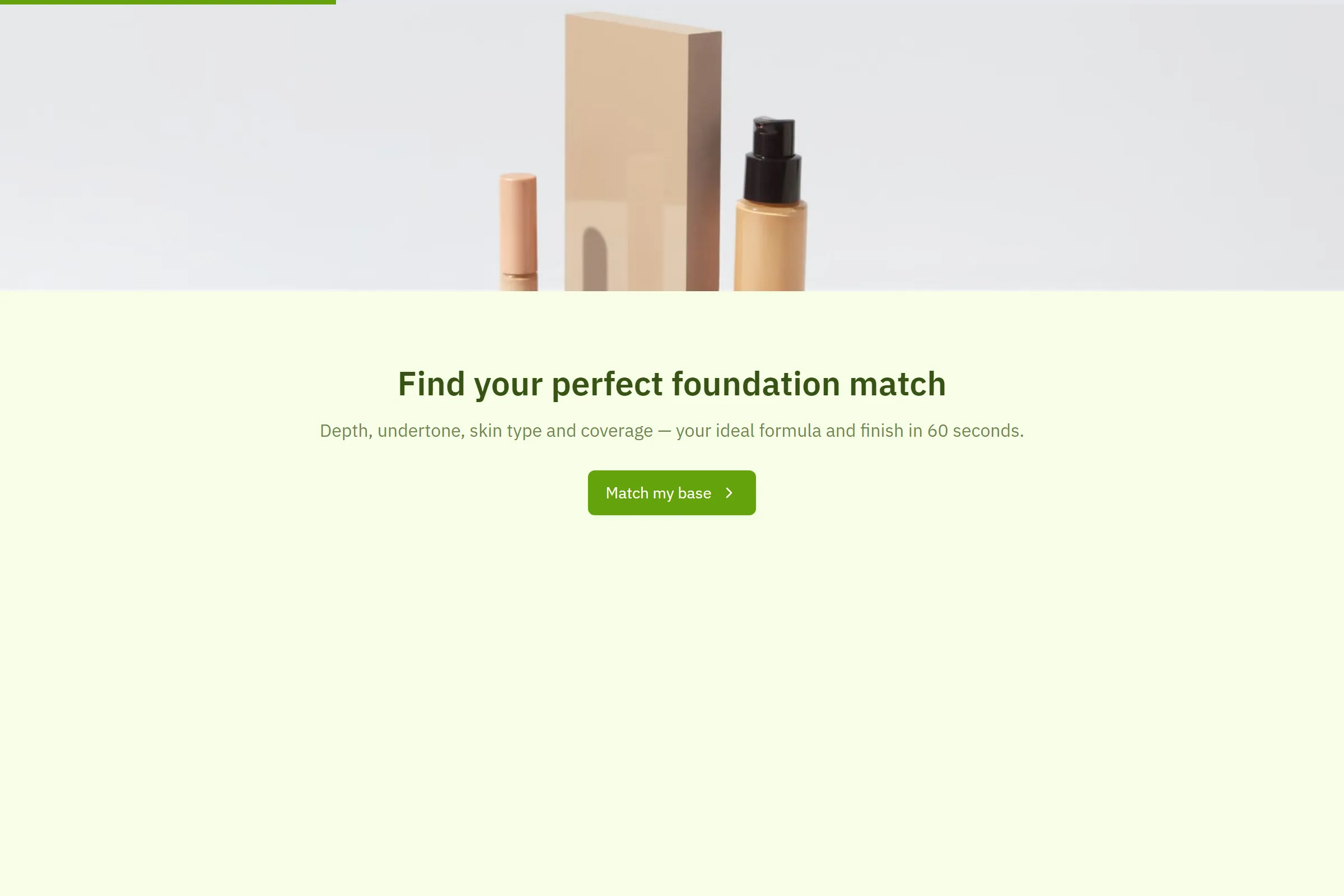Foundation Shade & Base Finder template preview