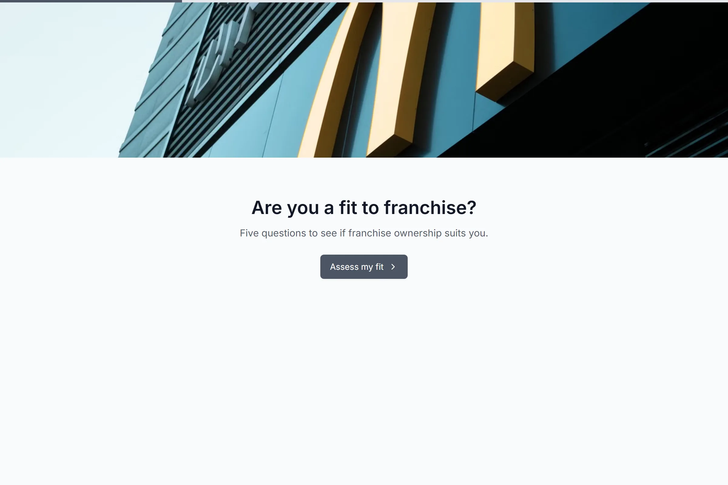 Franchise Fit Assessment template preview