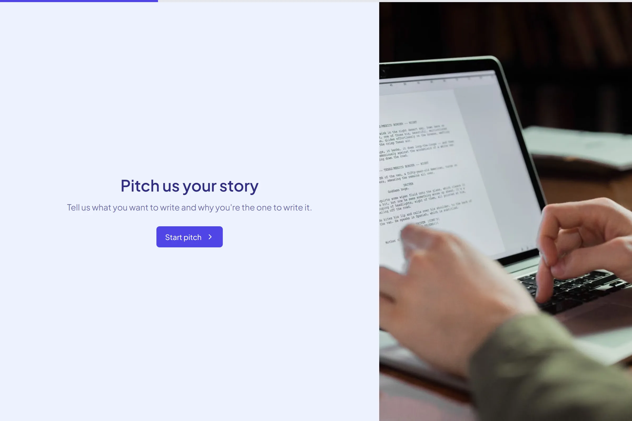 Freelance Writer Pitch template preview