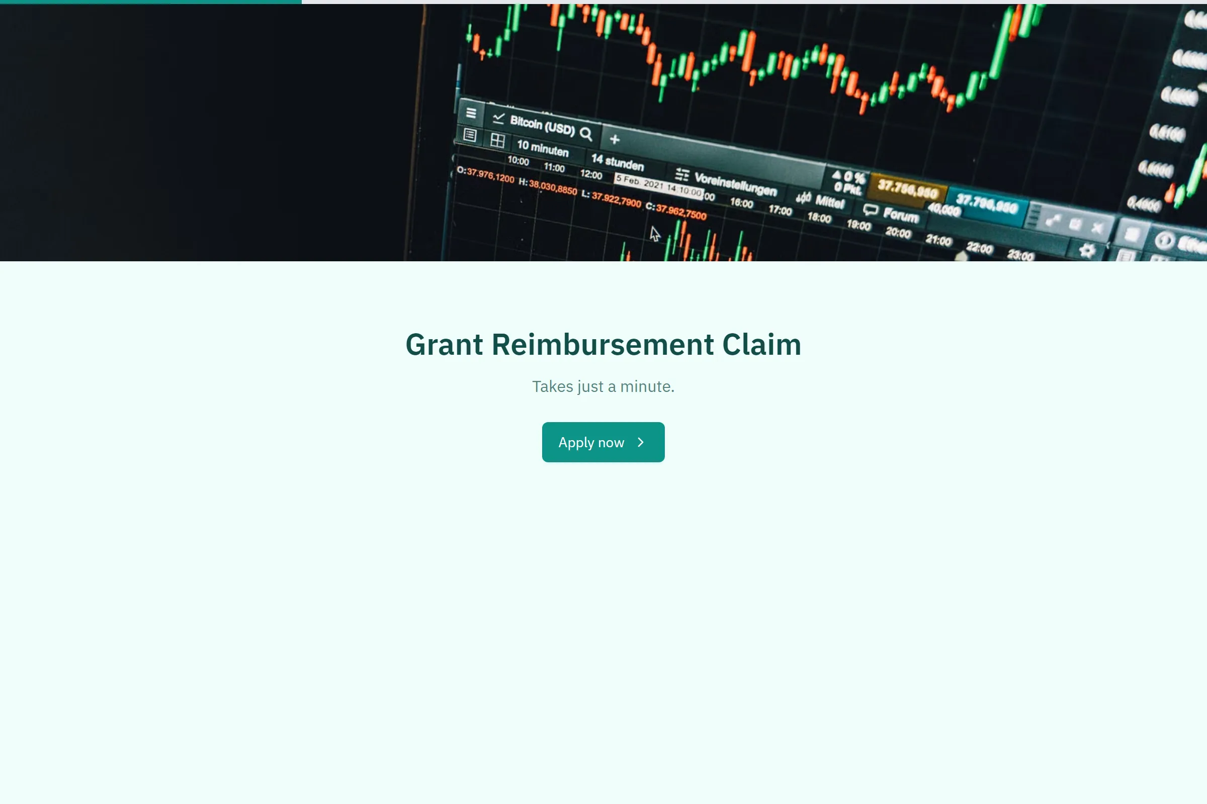 Grant Reimbursement Claim template preview