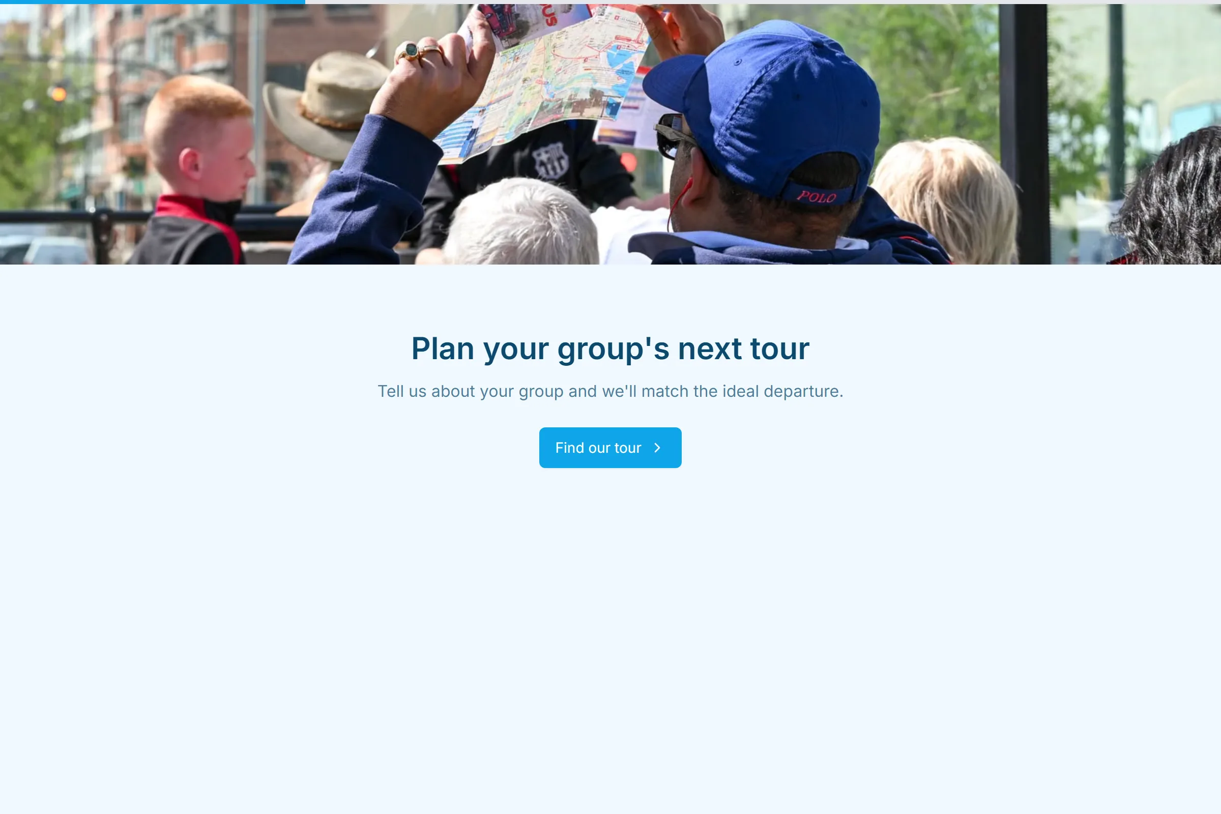 Group Tour Booking & Interest Router template preview