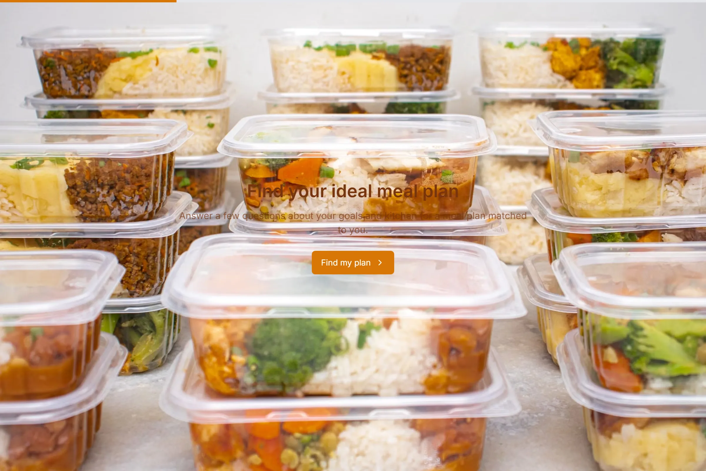 Healthy Meal-Plan Finder template preview