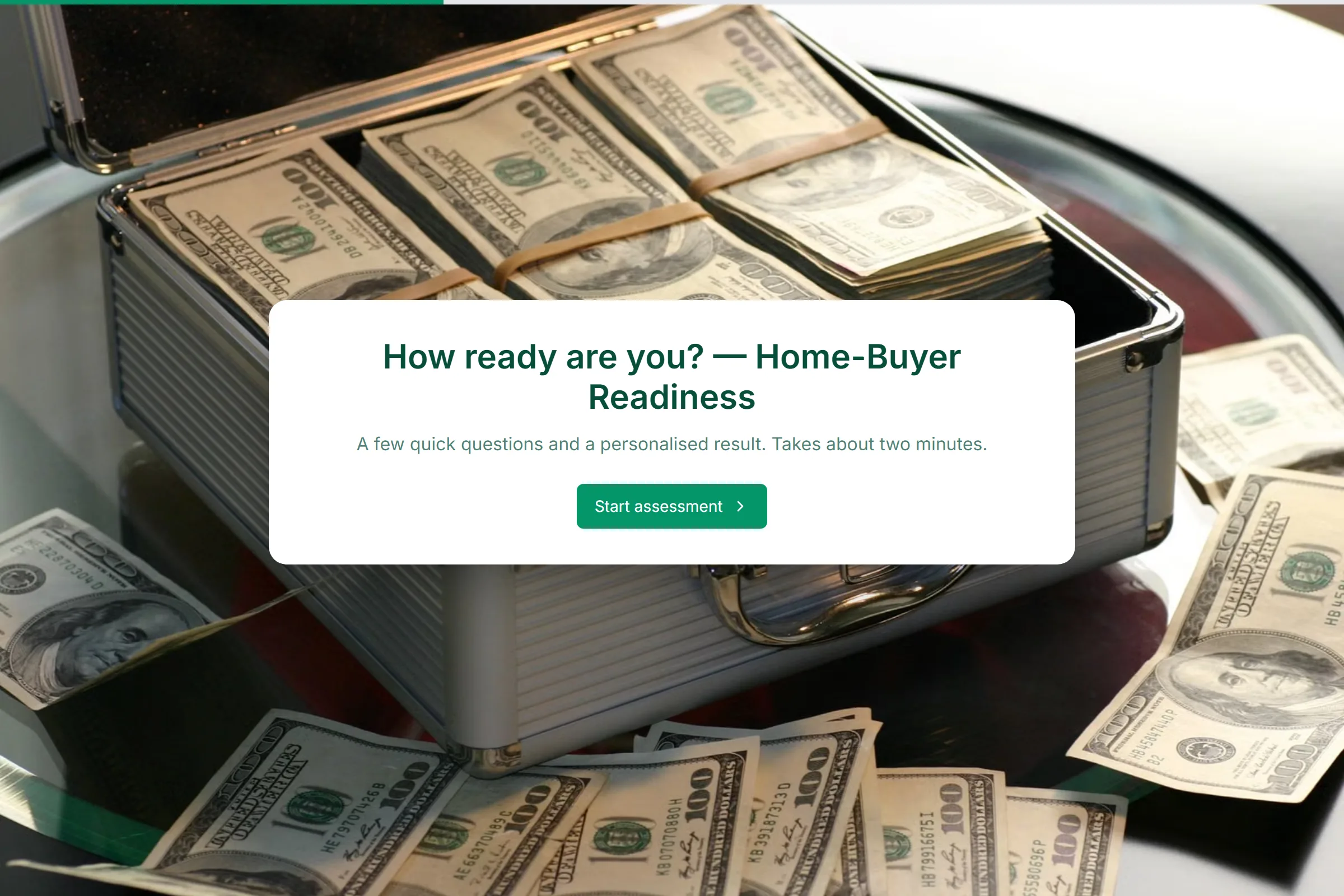 Home-Buyer Readiness Scorer template preview