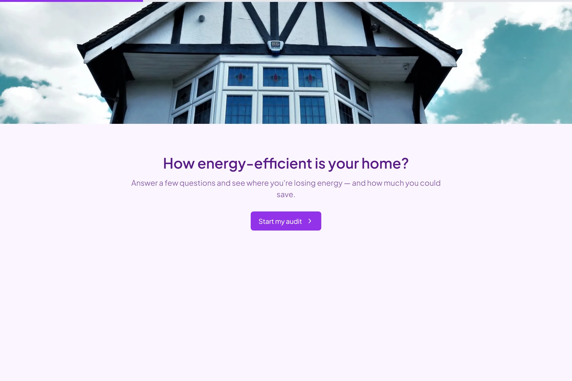 Home Energy Savings Audit template preview