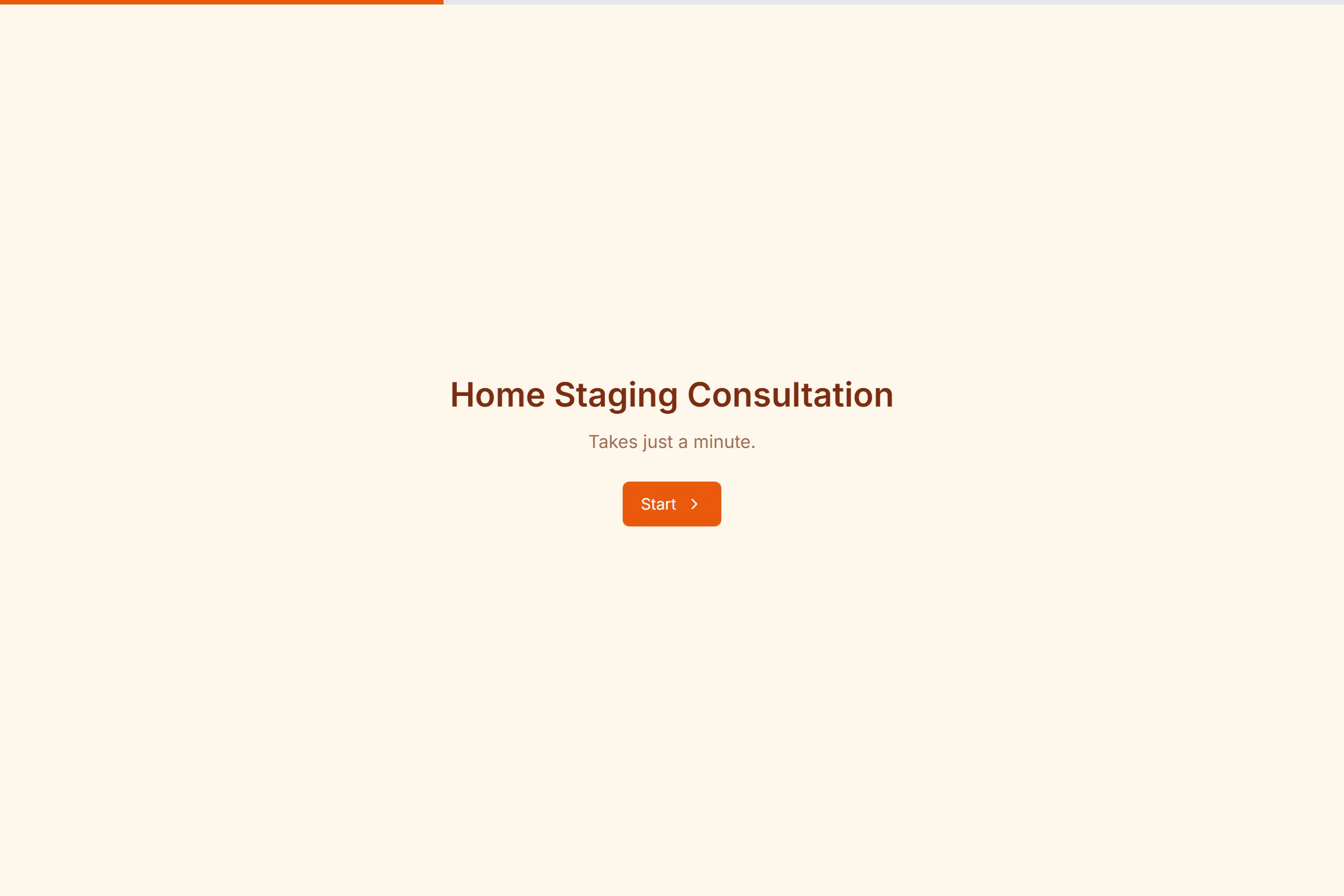 Home Staging Consultation template preview