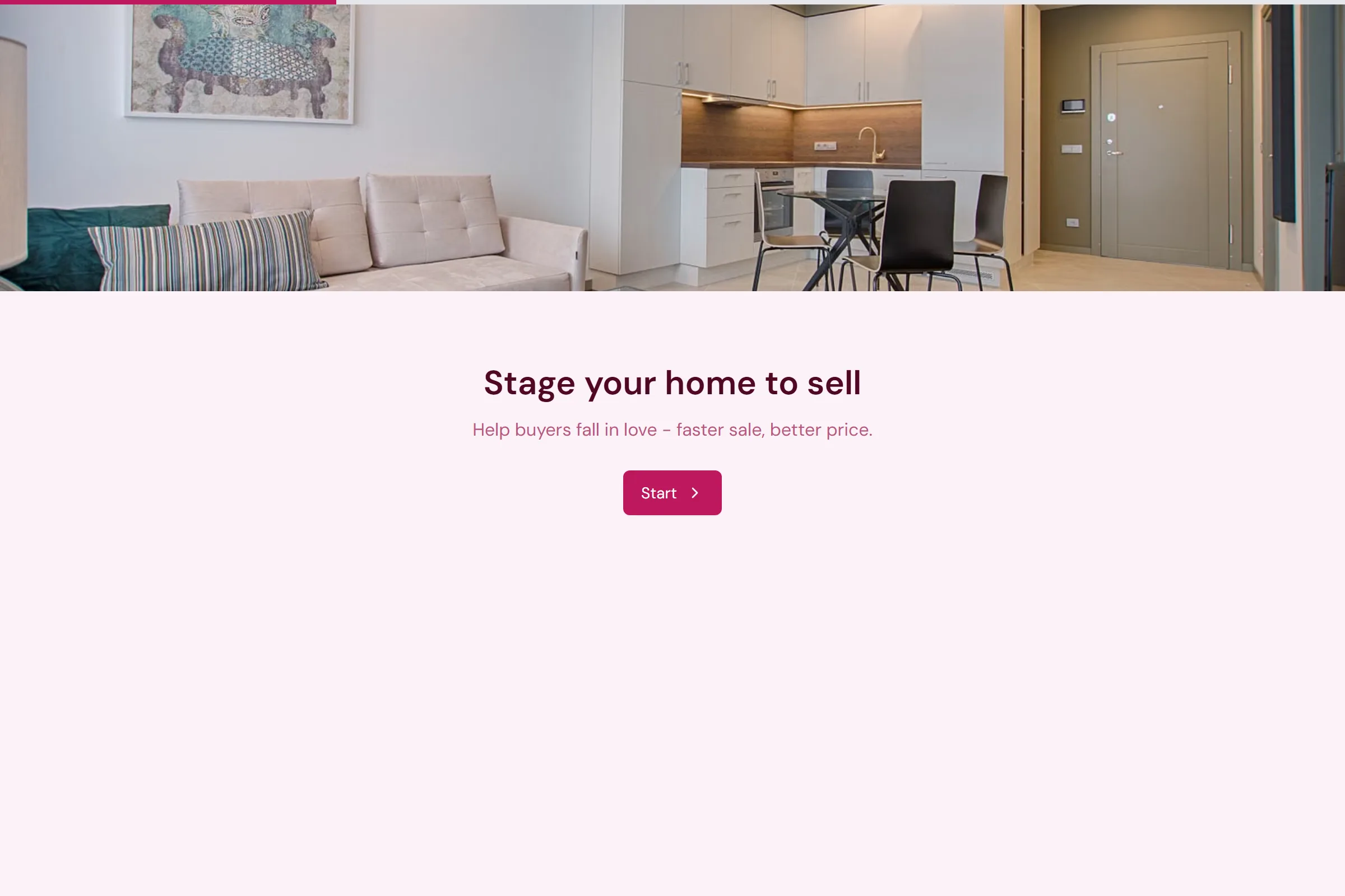 Home Staging Inquiry template preview