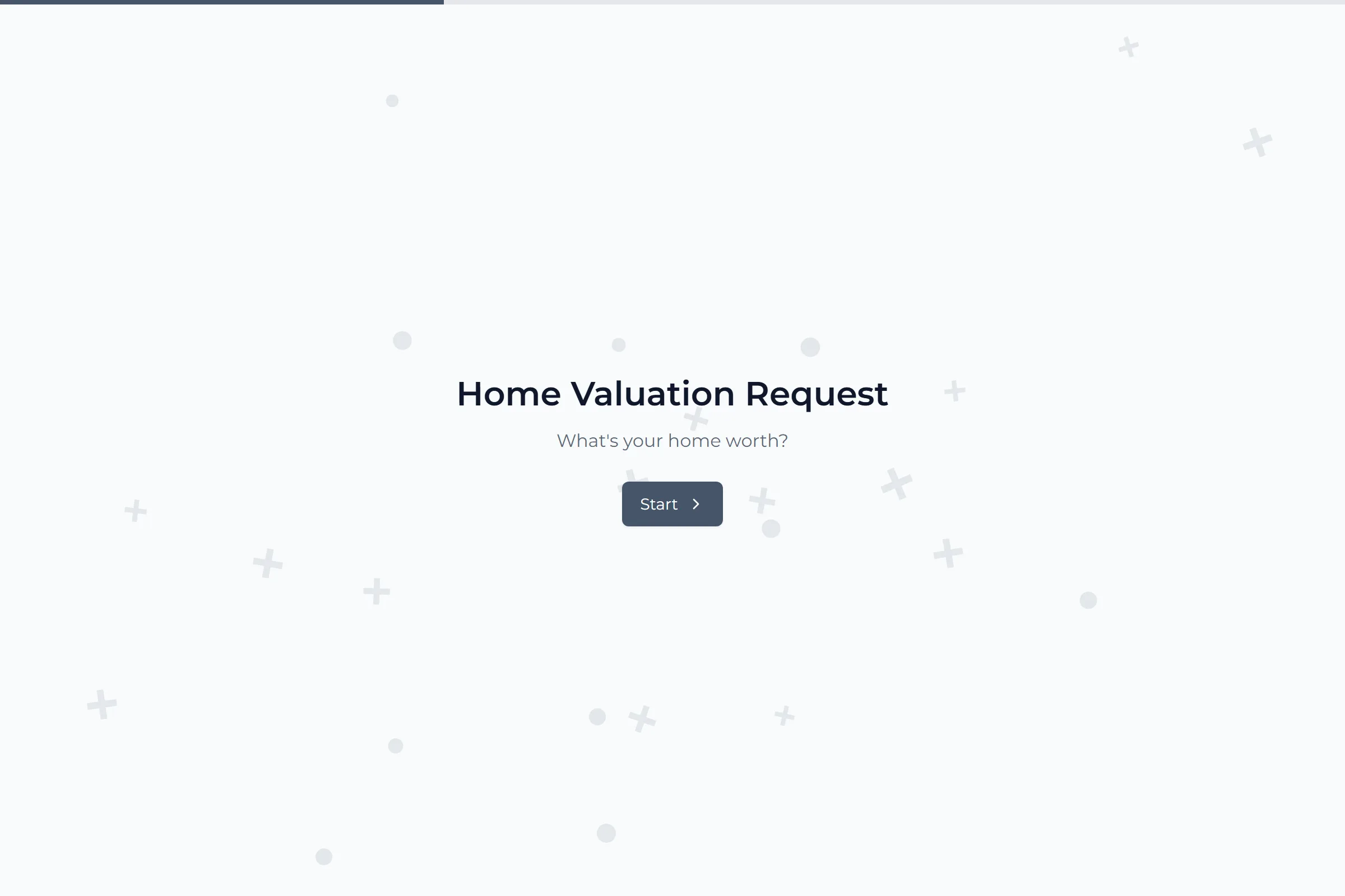 Home Valuation Request template preview