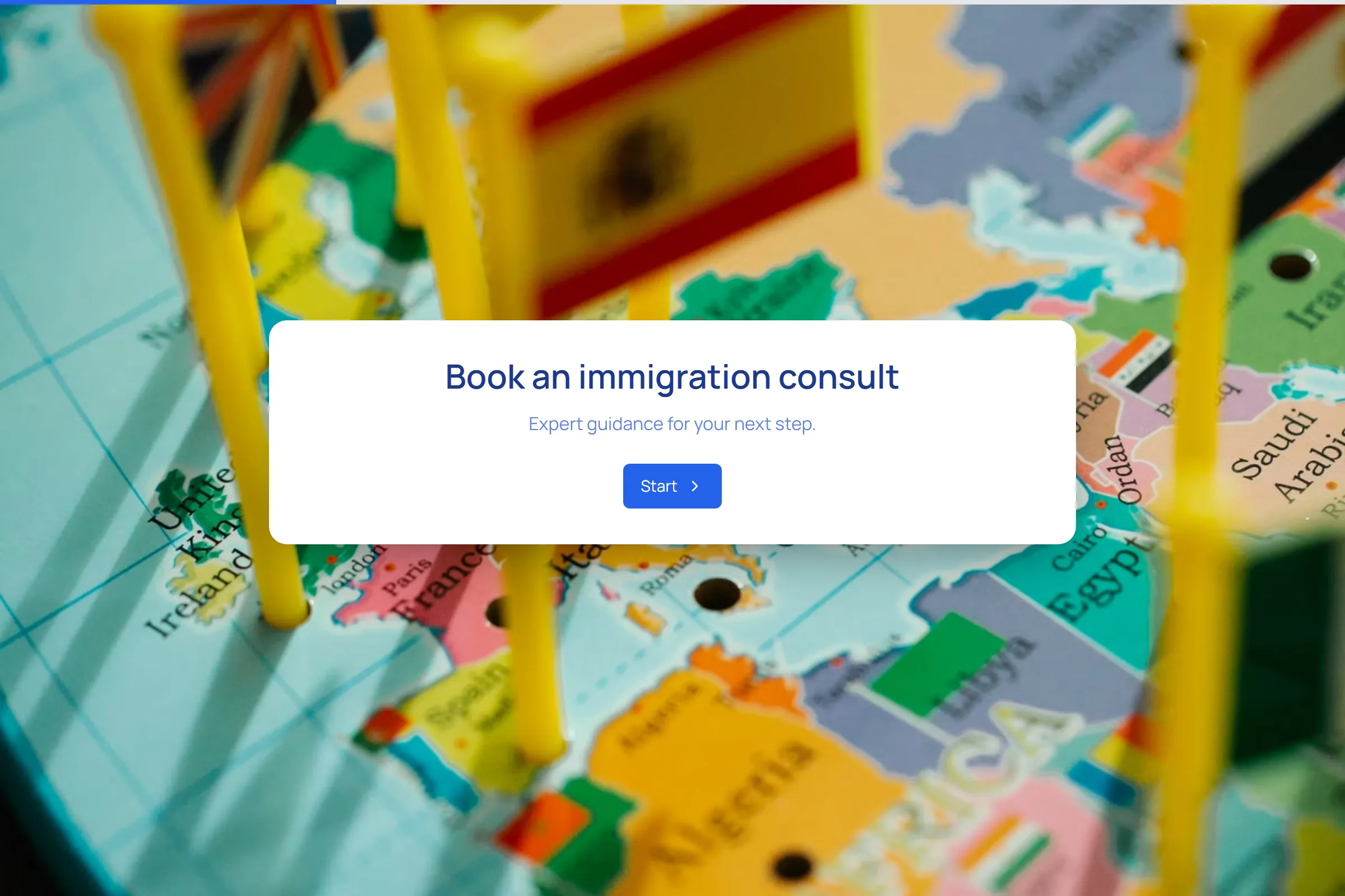 Immigration Consultation template preview