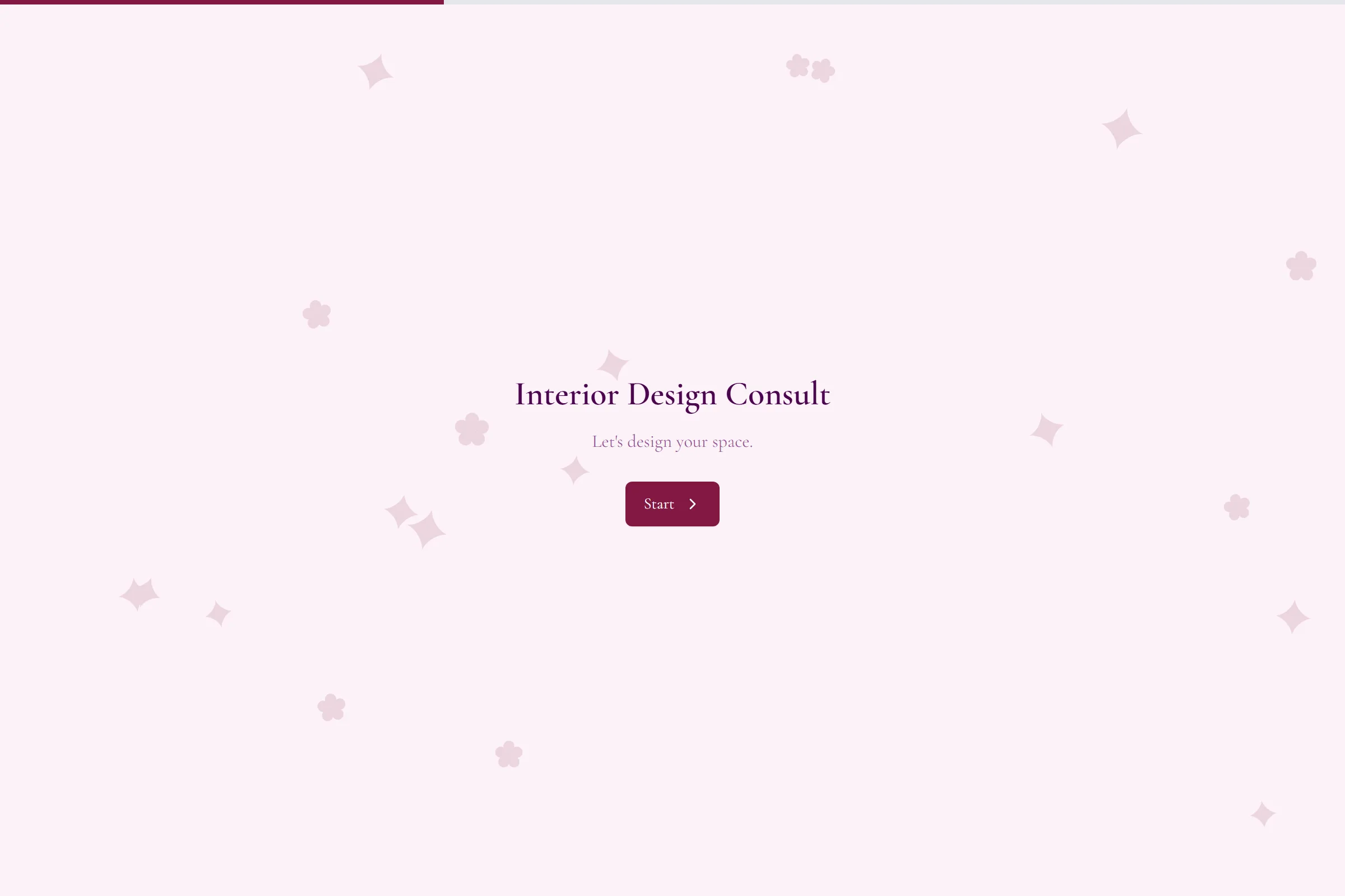 Interior Design Consult template preview