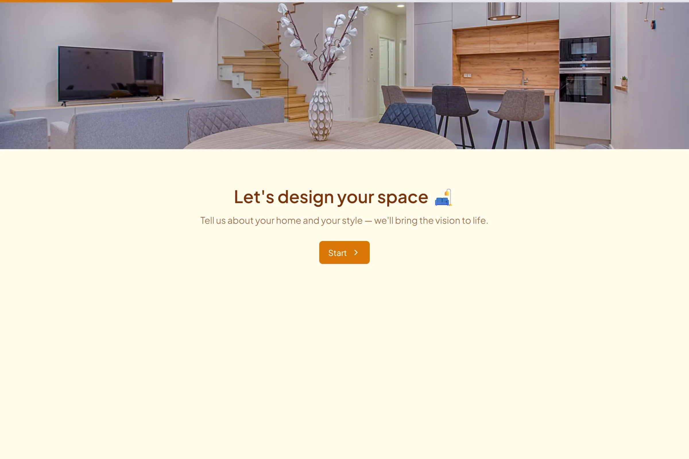 Interior Design Consultation template preview