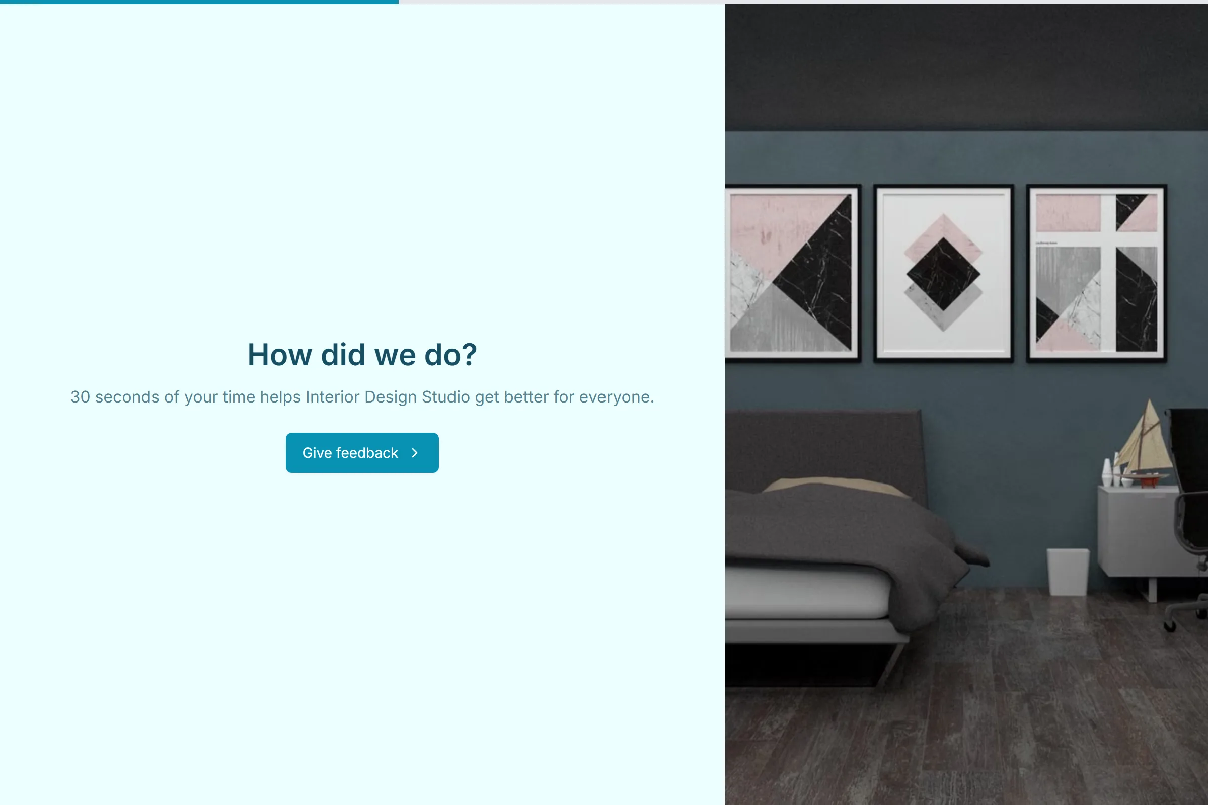 Interior Design Studio Quick Feedback template preview