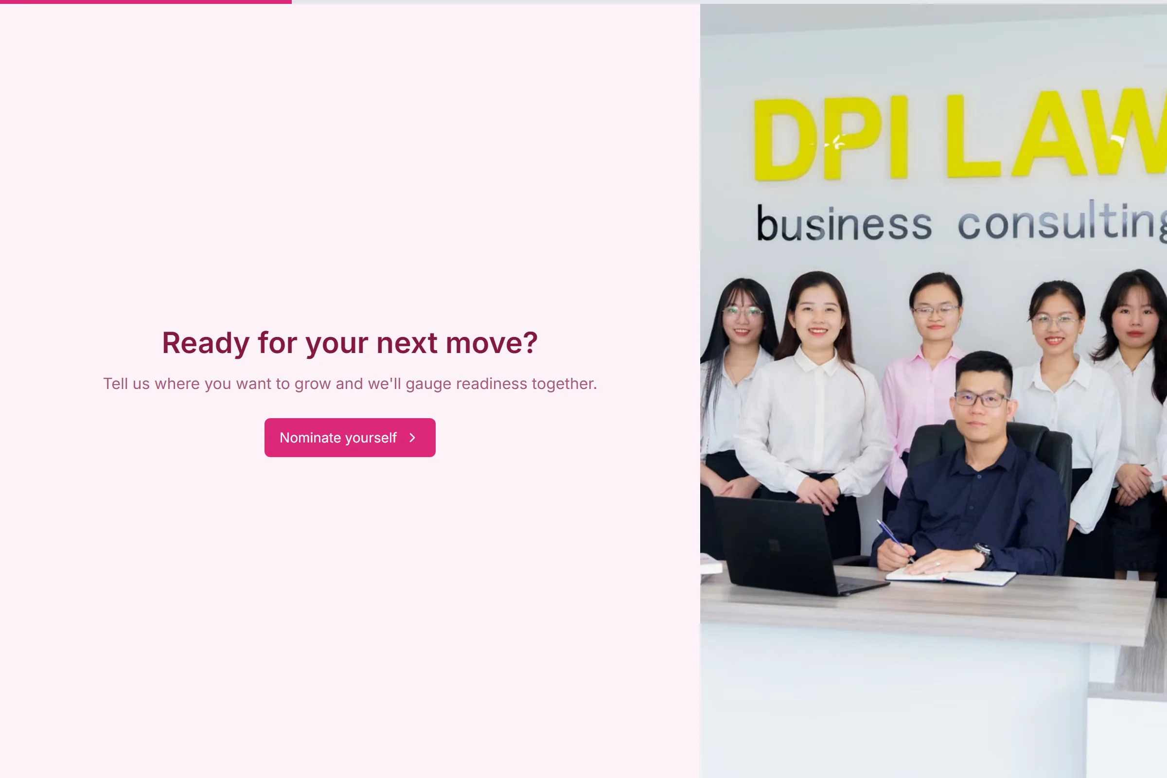 Internal Mobility & Promotion Readiness template preview
