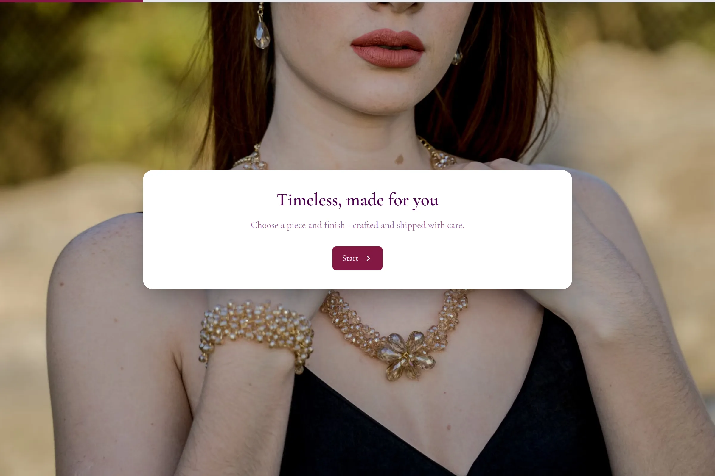 Jewelry Order template preview