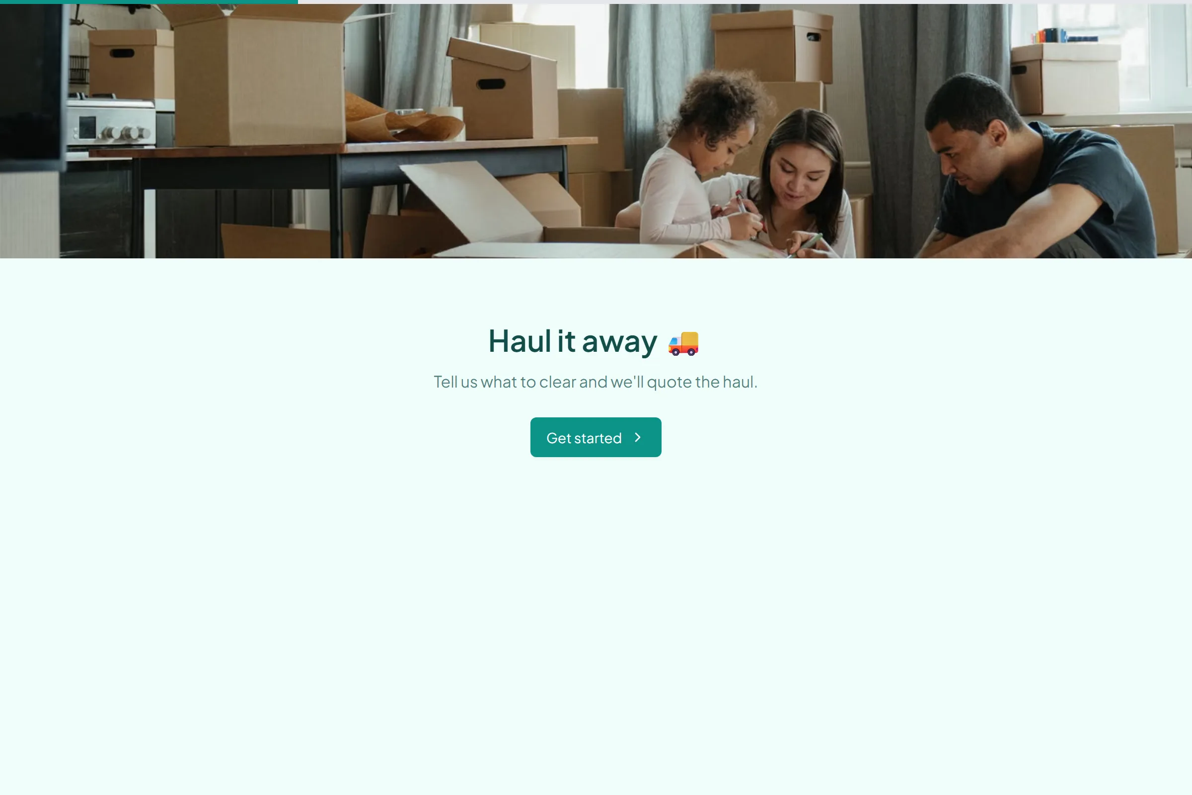 Junk Removal Quote template preview