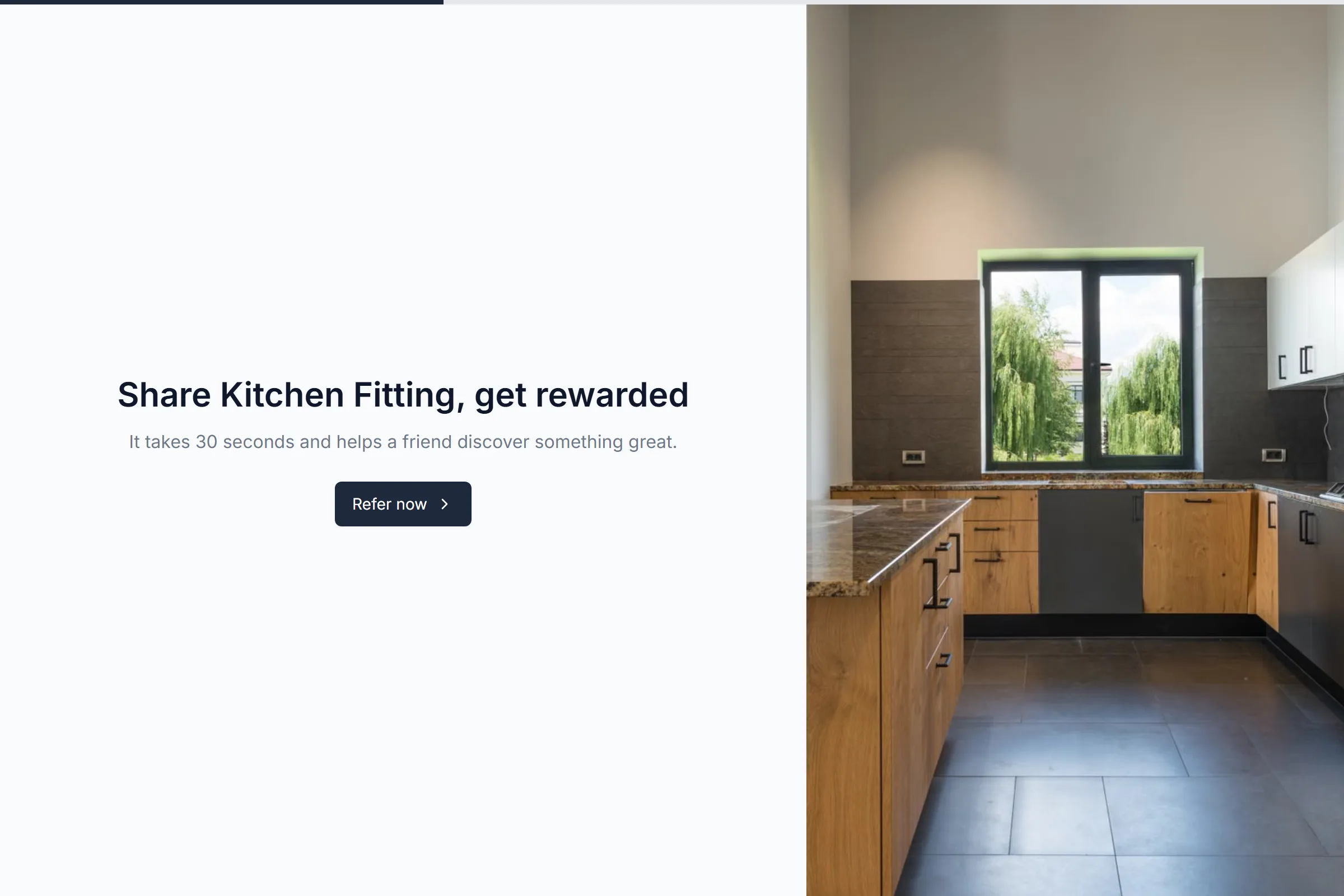 Kitchen Fitting Referral Form template preview