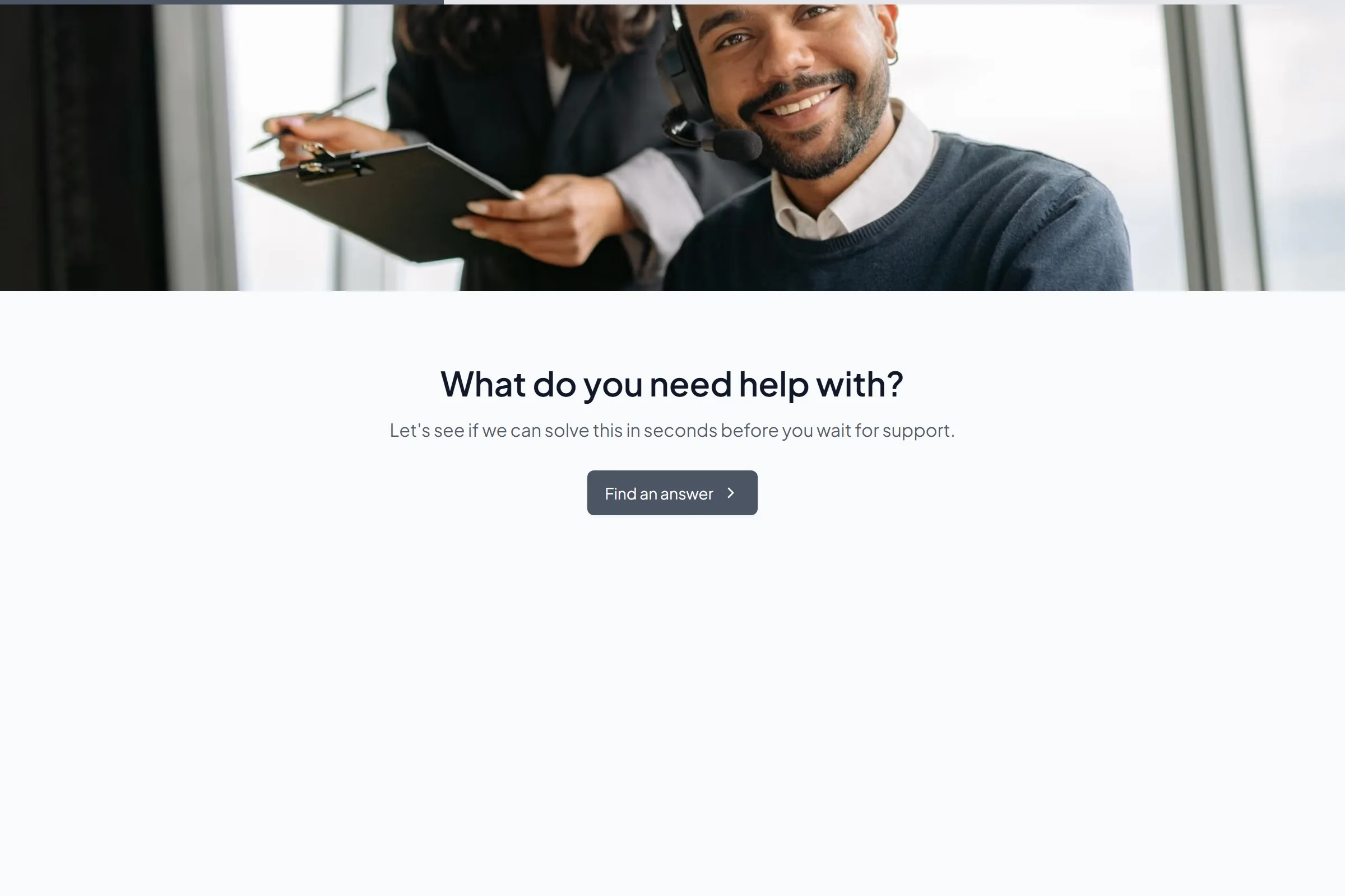 Knowledge Base Deflection Assistant template preview