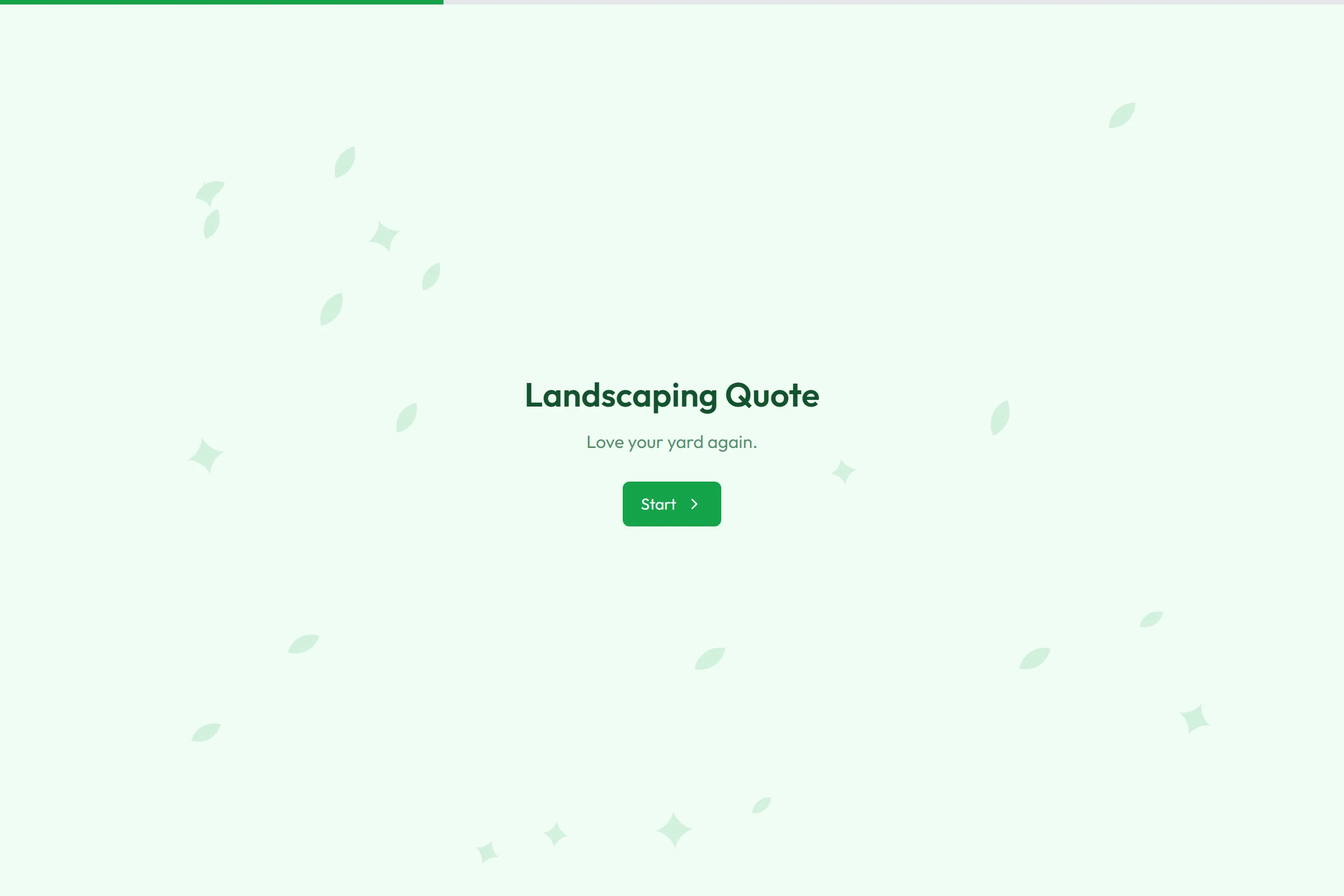 Landscaping Quote template preview