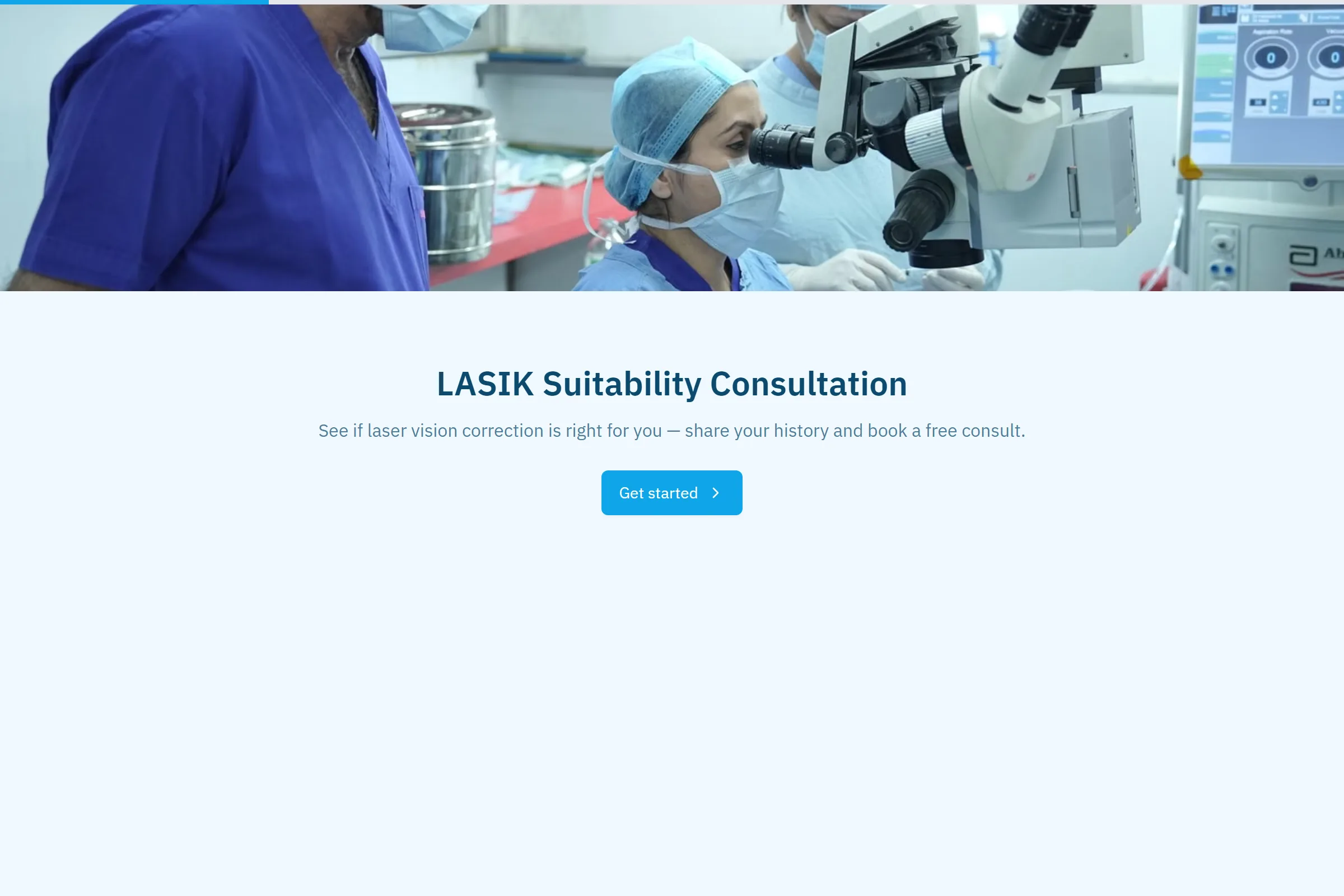LASIK Suitability Consultation template preview
