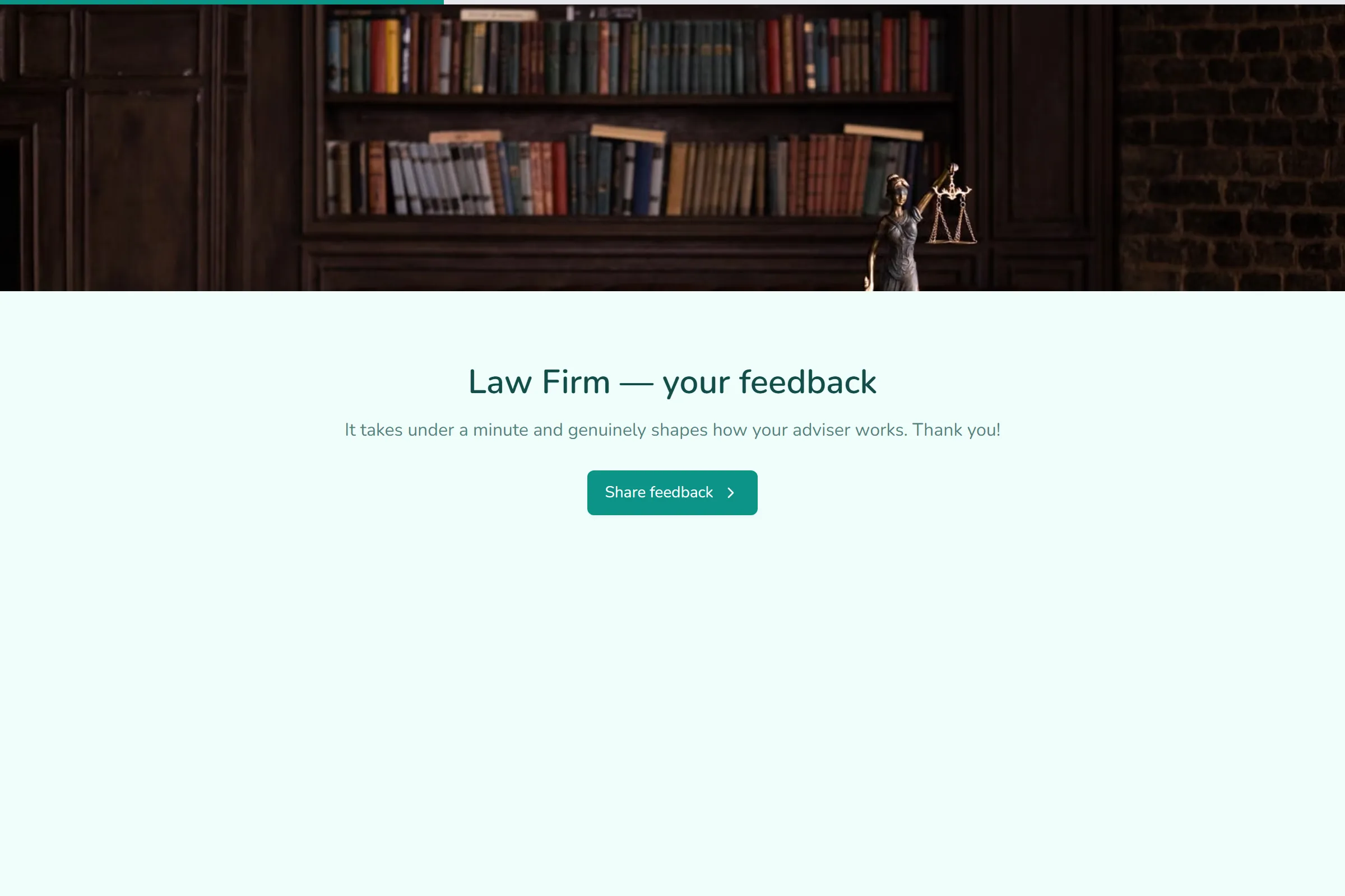 Law Firm Satisfaction Survey template preview