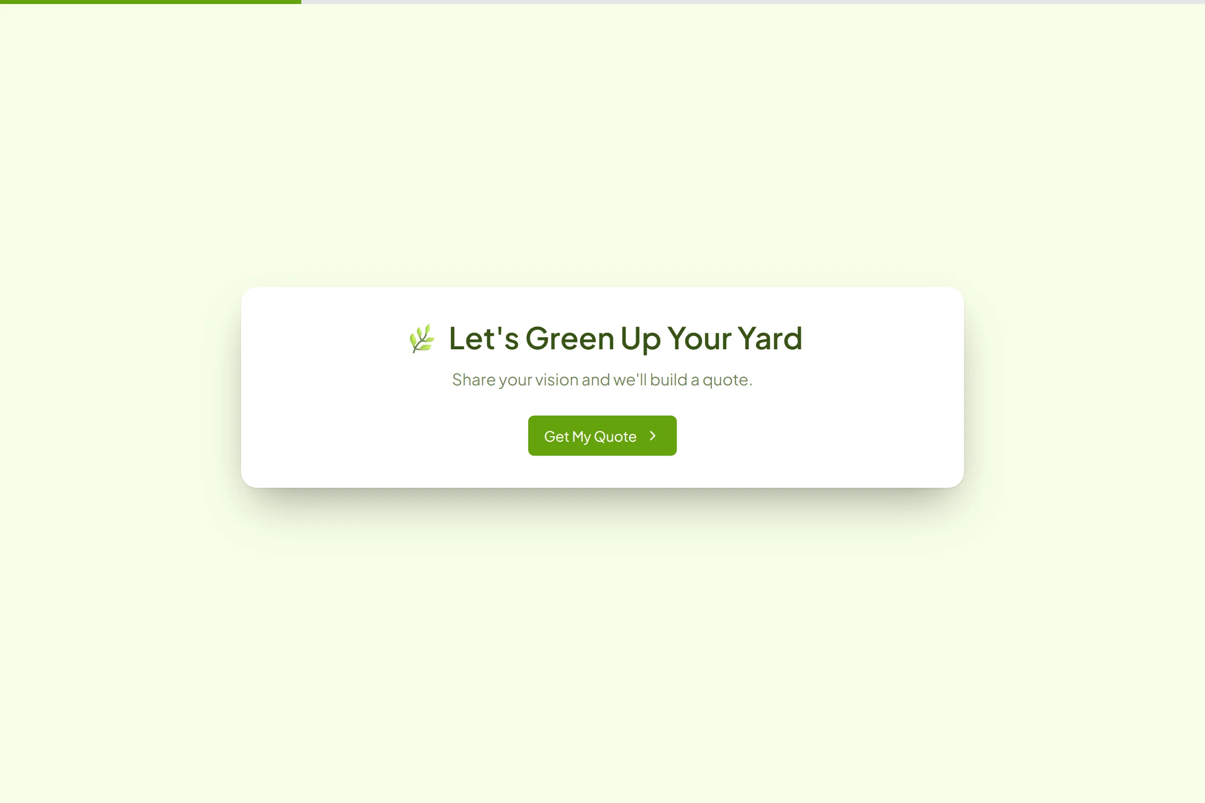 Lawn Care & Landscaping Quote template preview