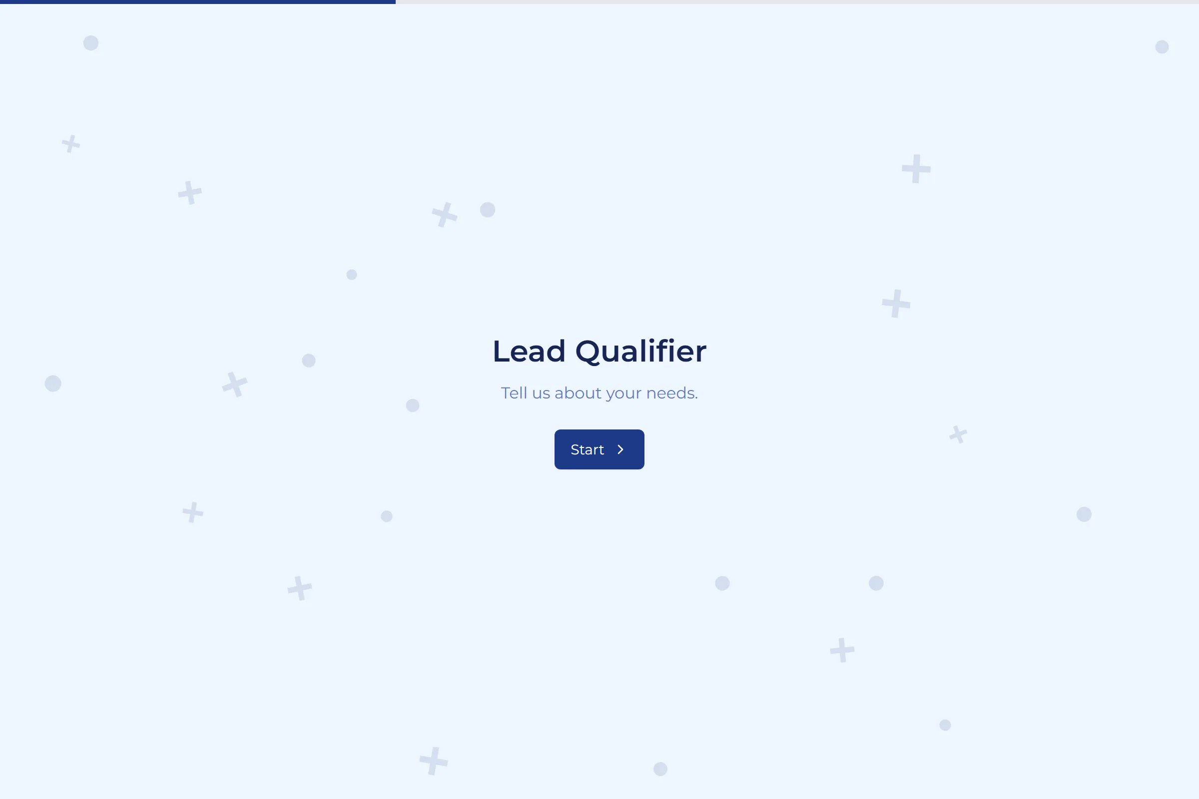 Lead Qualifier template preview