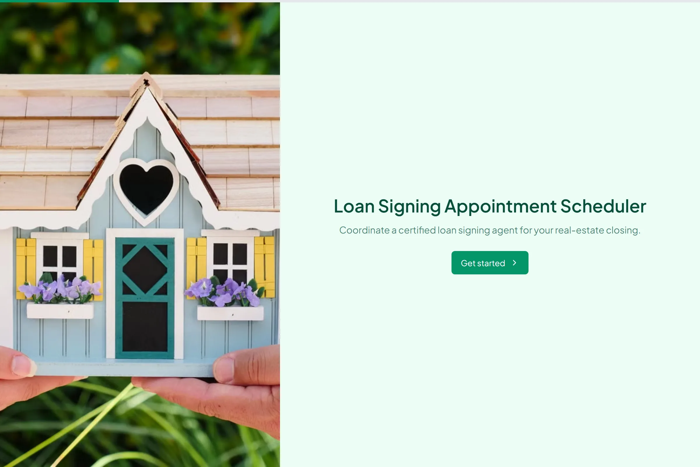 Loan Signing Appointment Scheduler template preview