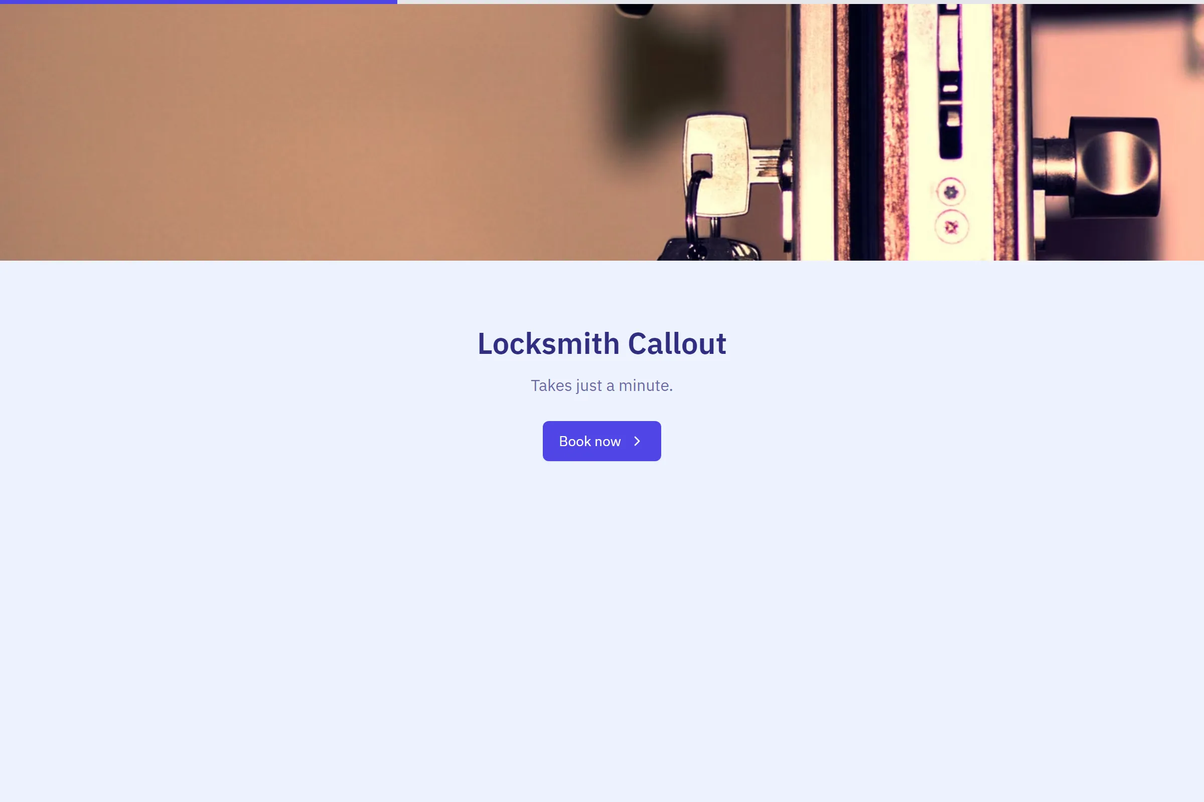 Locksmith Callout template preview