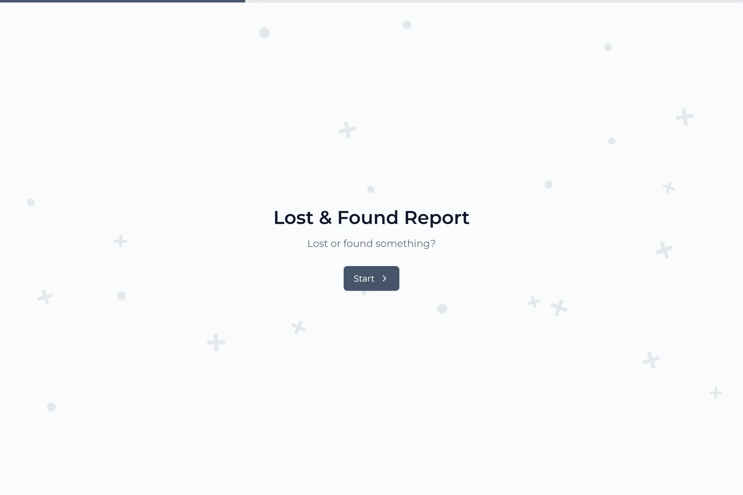 Lost & Found Report template preview