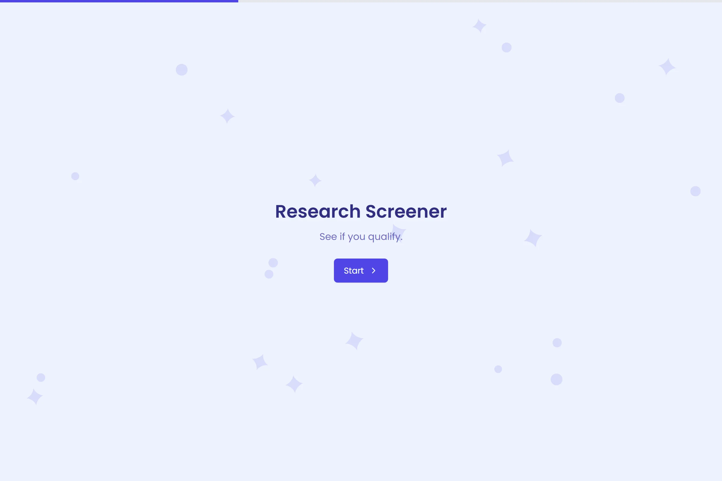 Research Screener template preview