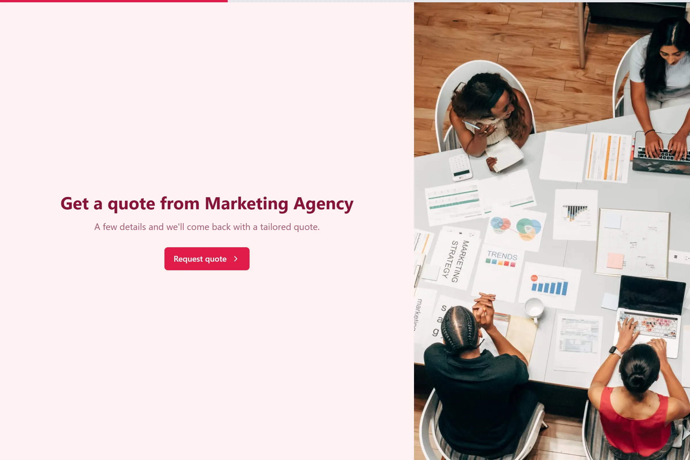 Marketing Agency Partnership Proposal template preview
