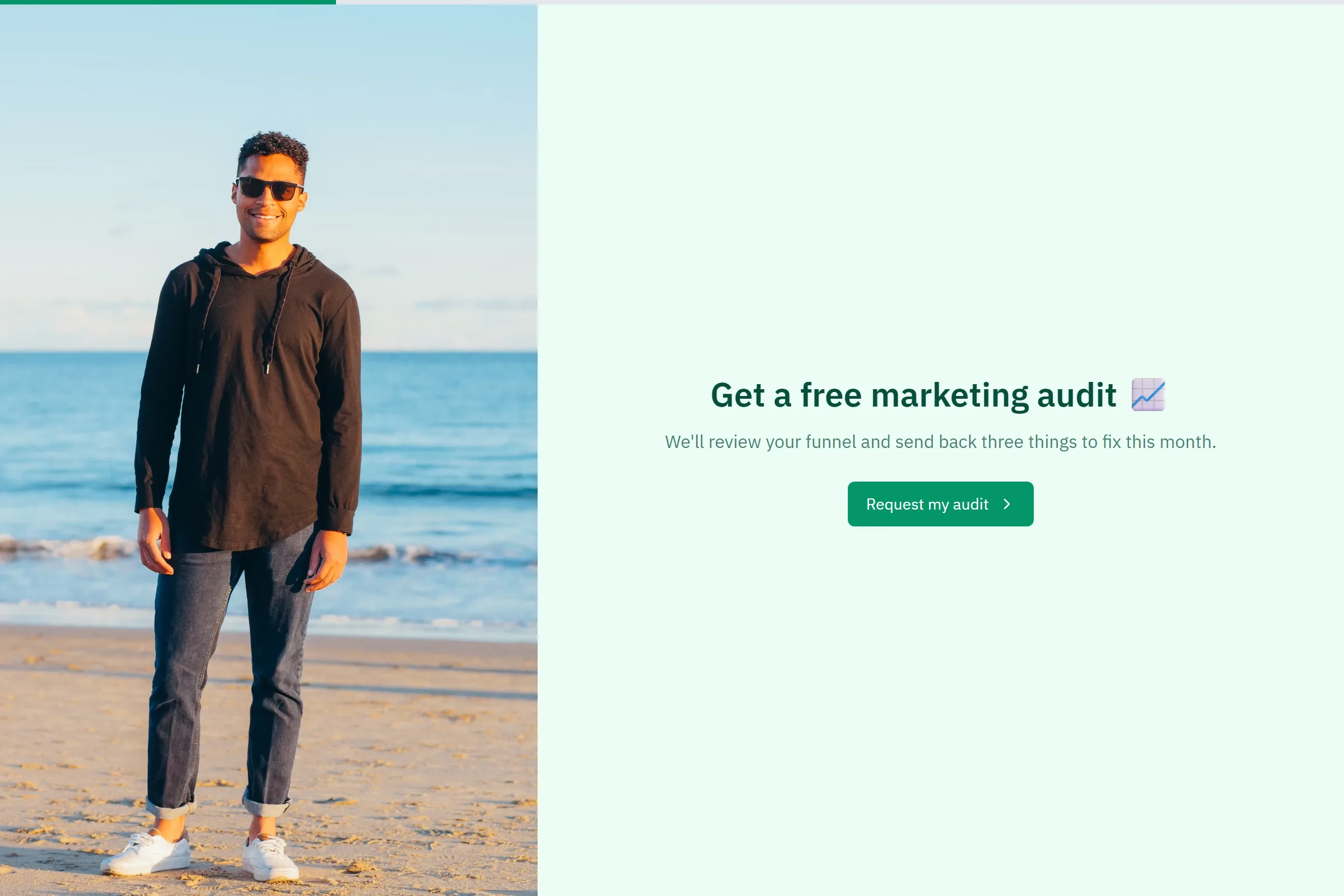 Marketing Audit Request template preview