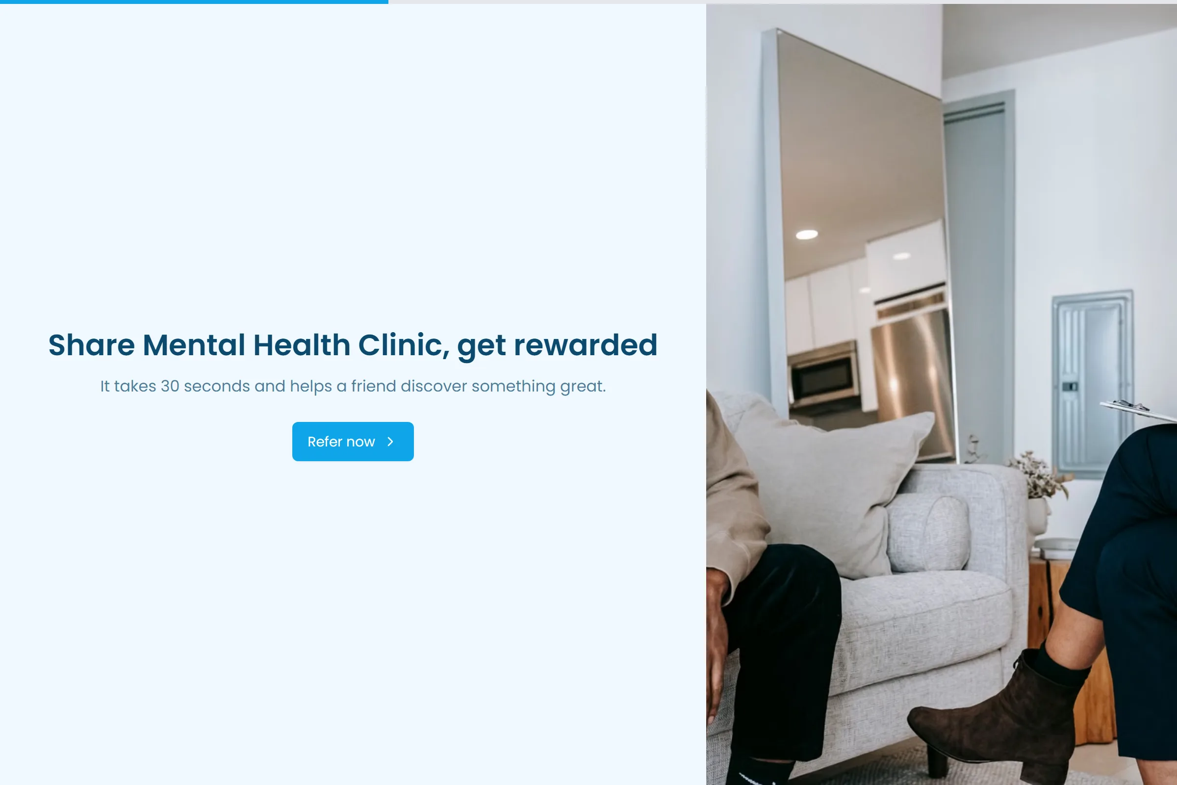 Mental Health Clinic Referral Form template preview