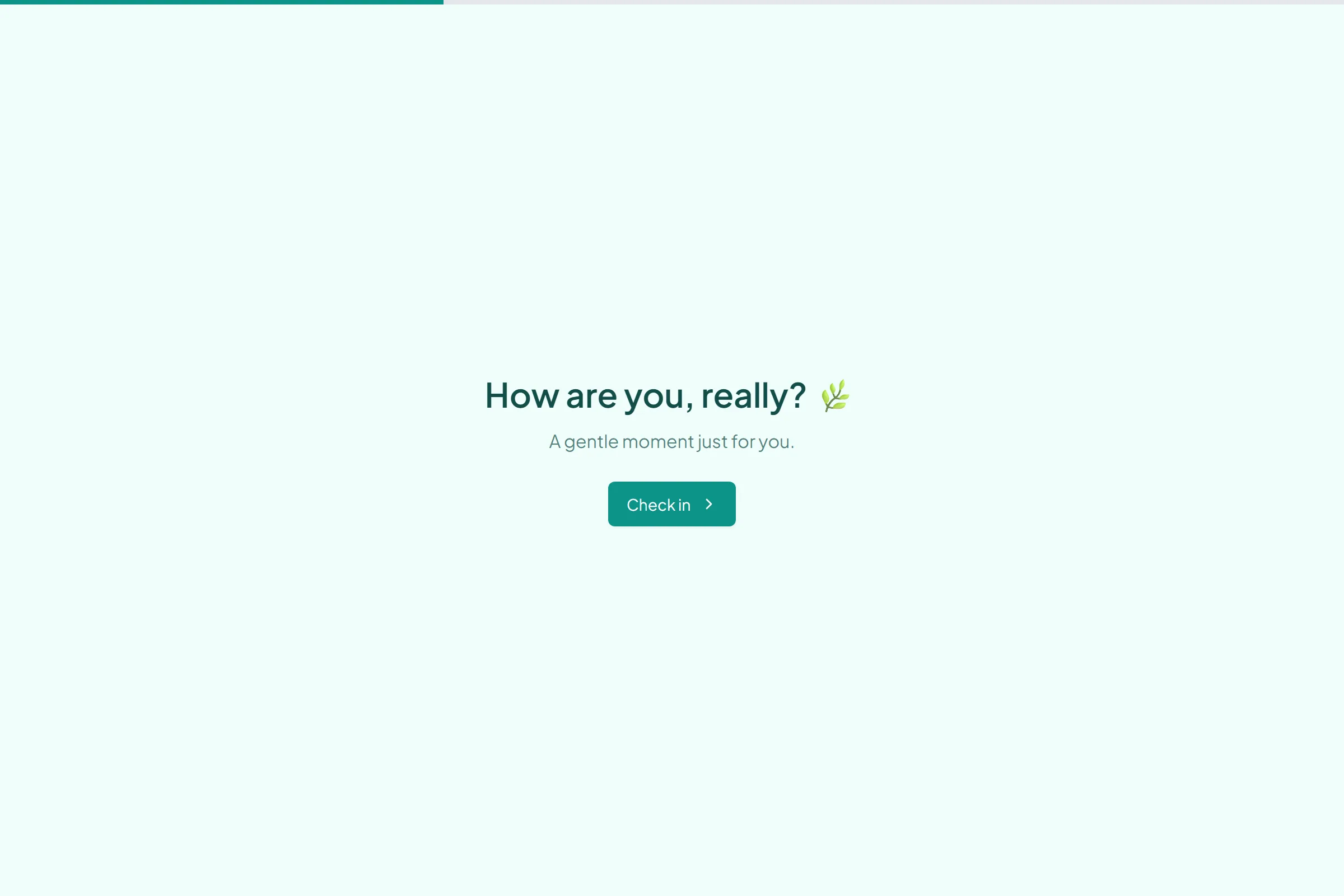 Mental Wellbeing Check-In template preview