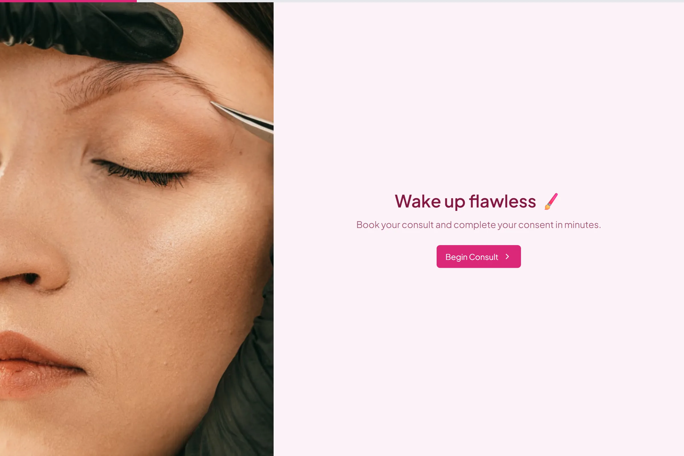 Microblading Consult & Waiver template preview
