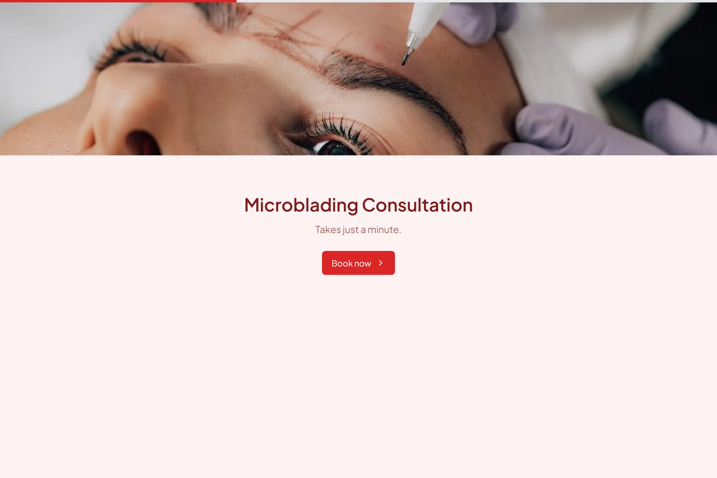 Microblading Consultation template preview