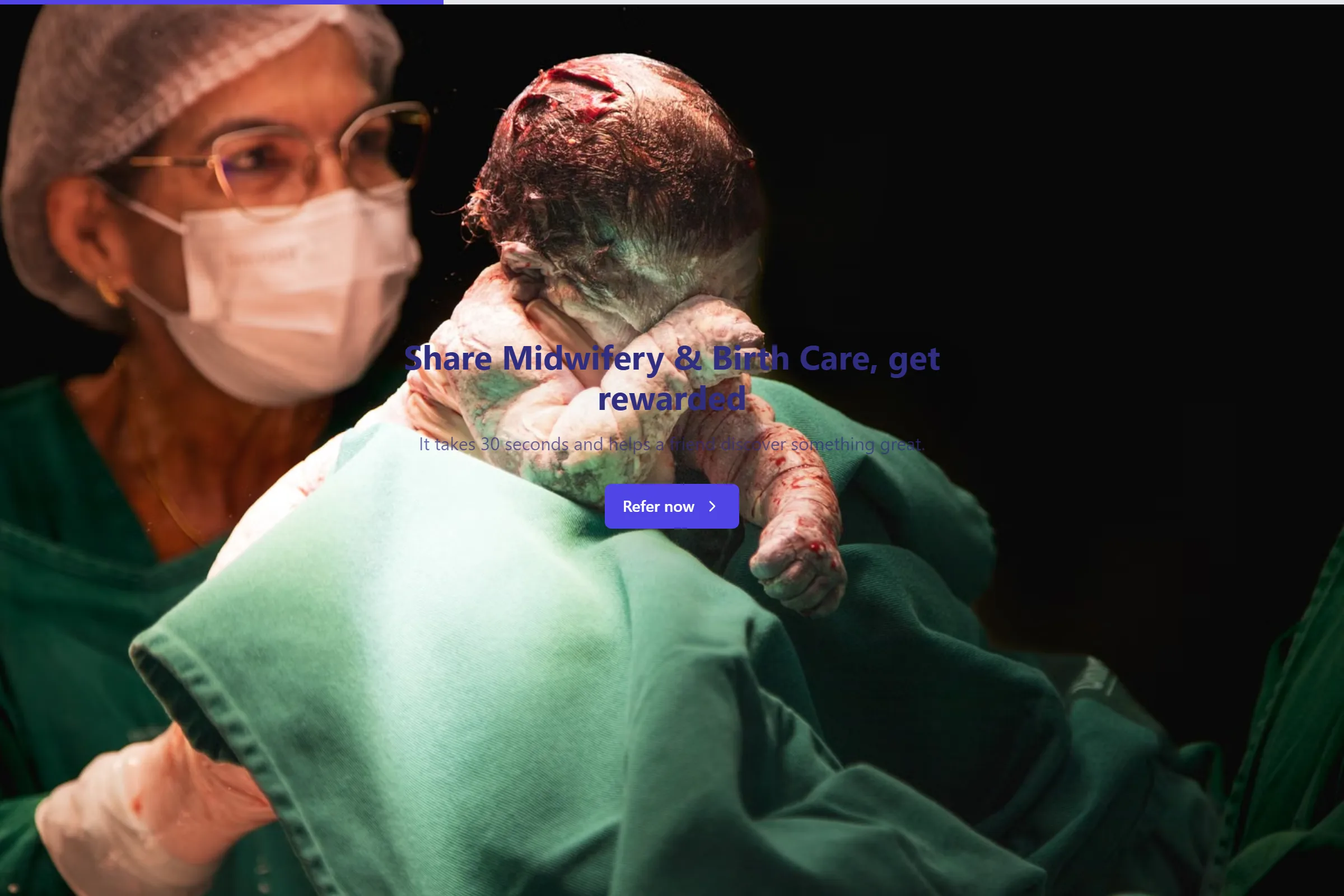 Midwifery & Birth Care Referral Form template preview